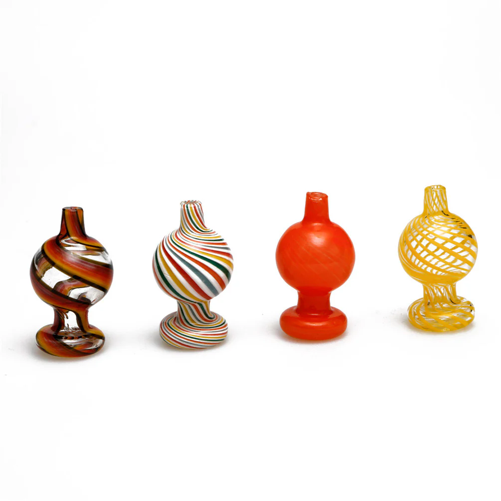 2PCS Glass Bubbler Carb Cap OD 26mm Glass Caps Ball - RORA