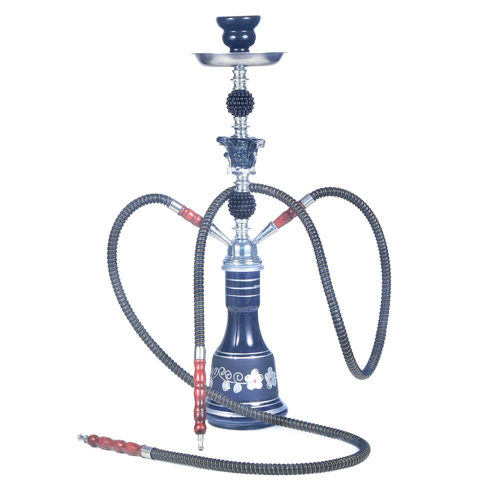 Double-barreled glass hookah Arabic large hookah shisha - RORA