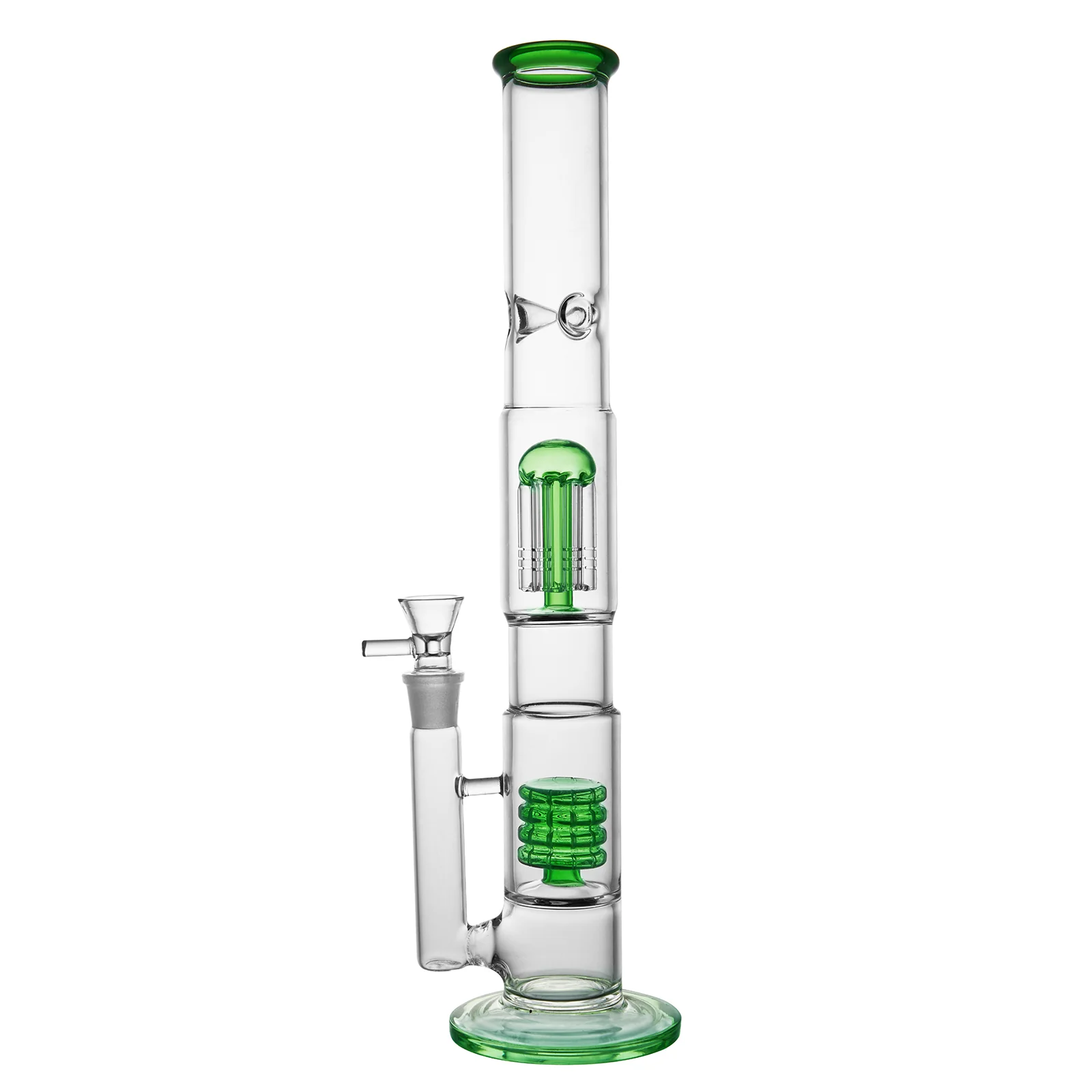 Green Big Birdcage Glass Bong | 18mm 17inch - RORA
