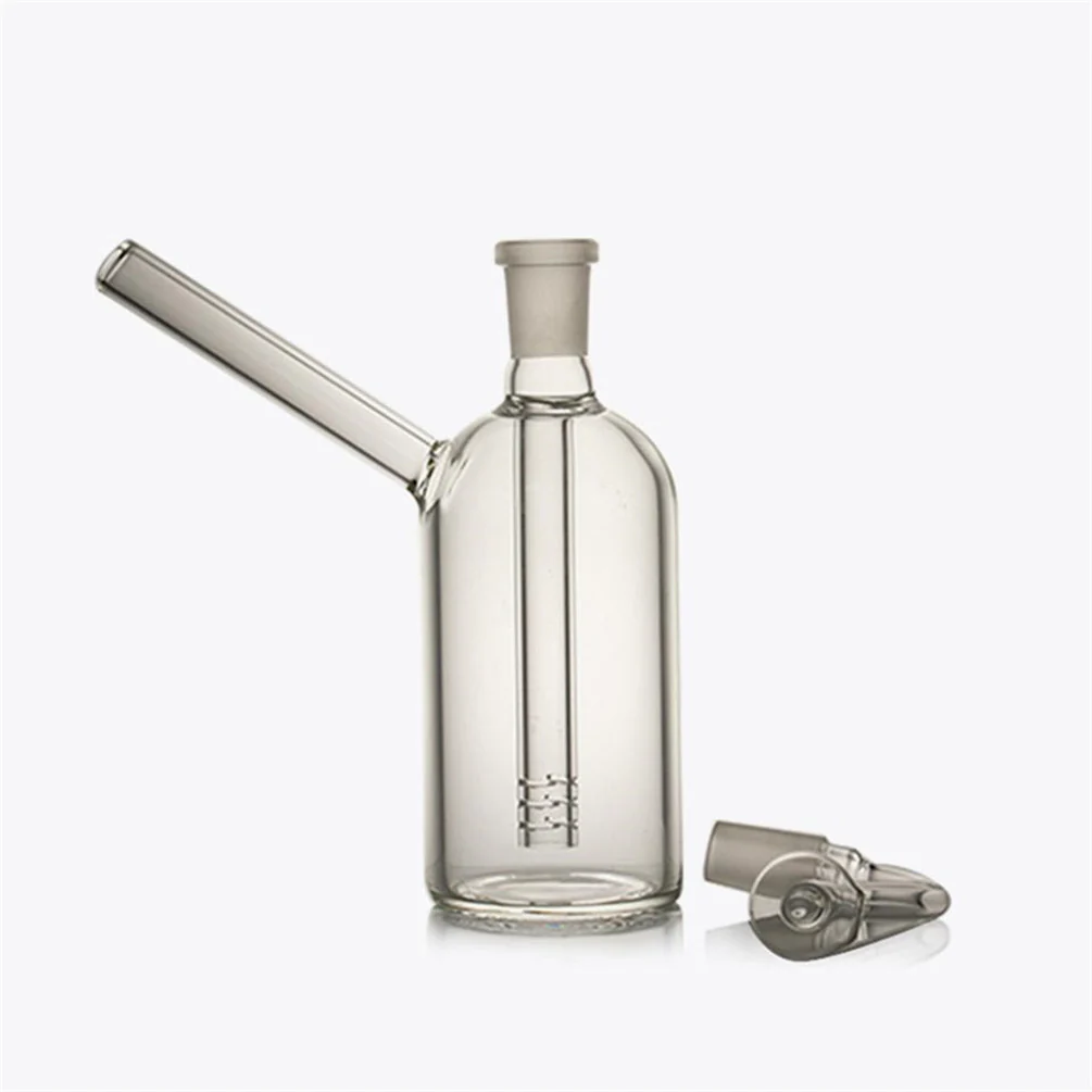 14.5mm Glass Water Bong Pyrex Recycler Pipes - RORA