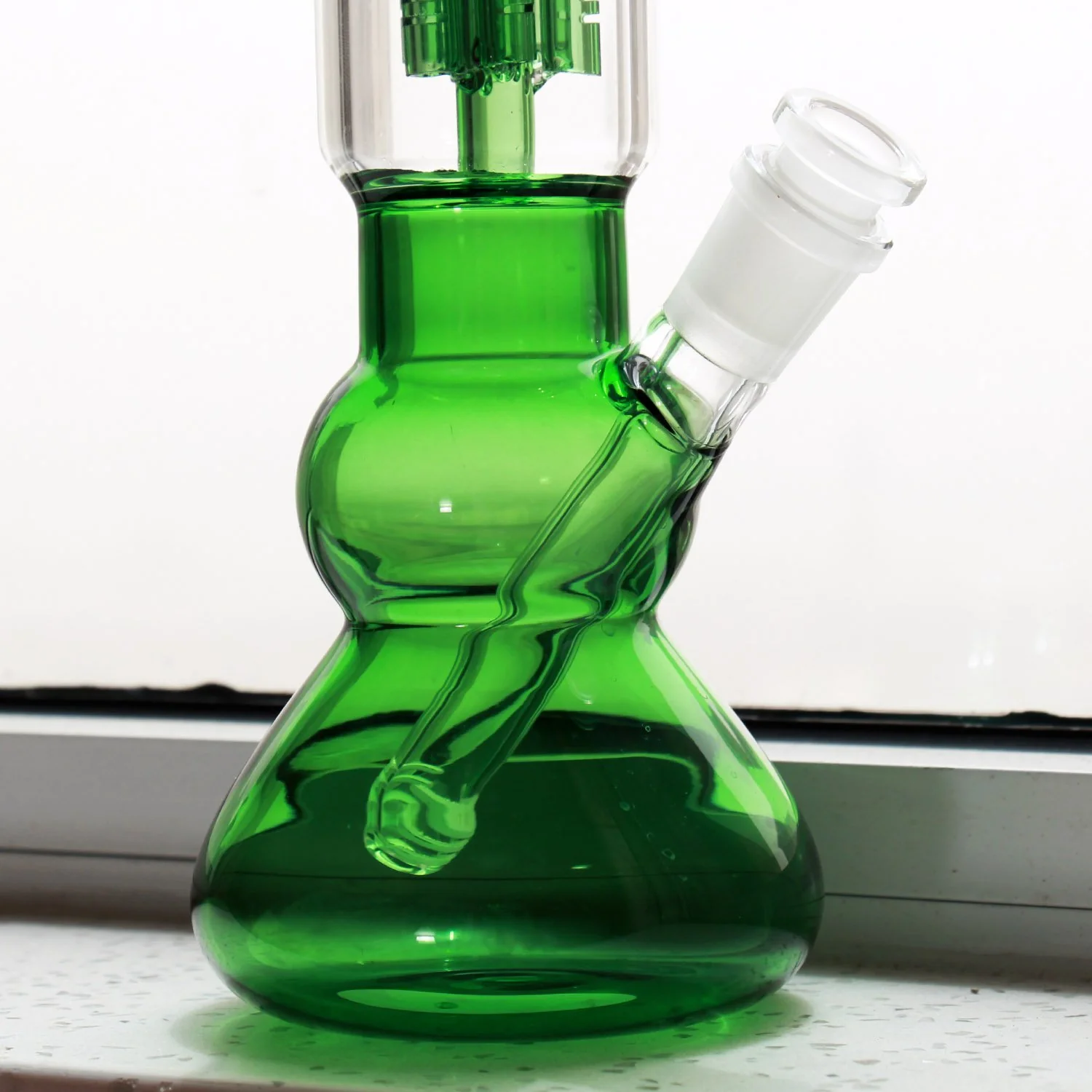 2pcs Glass Bong Smoking Pipe 14.5mm Accessories Bubbler - RORA