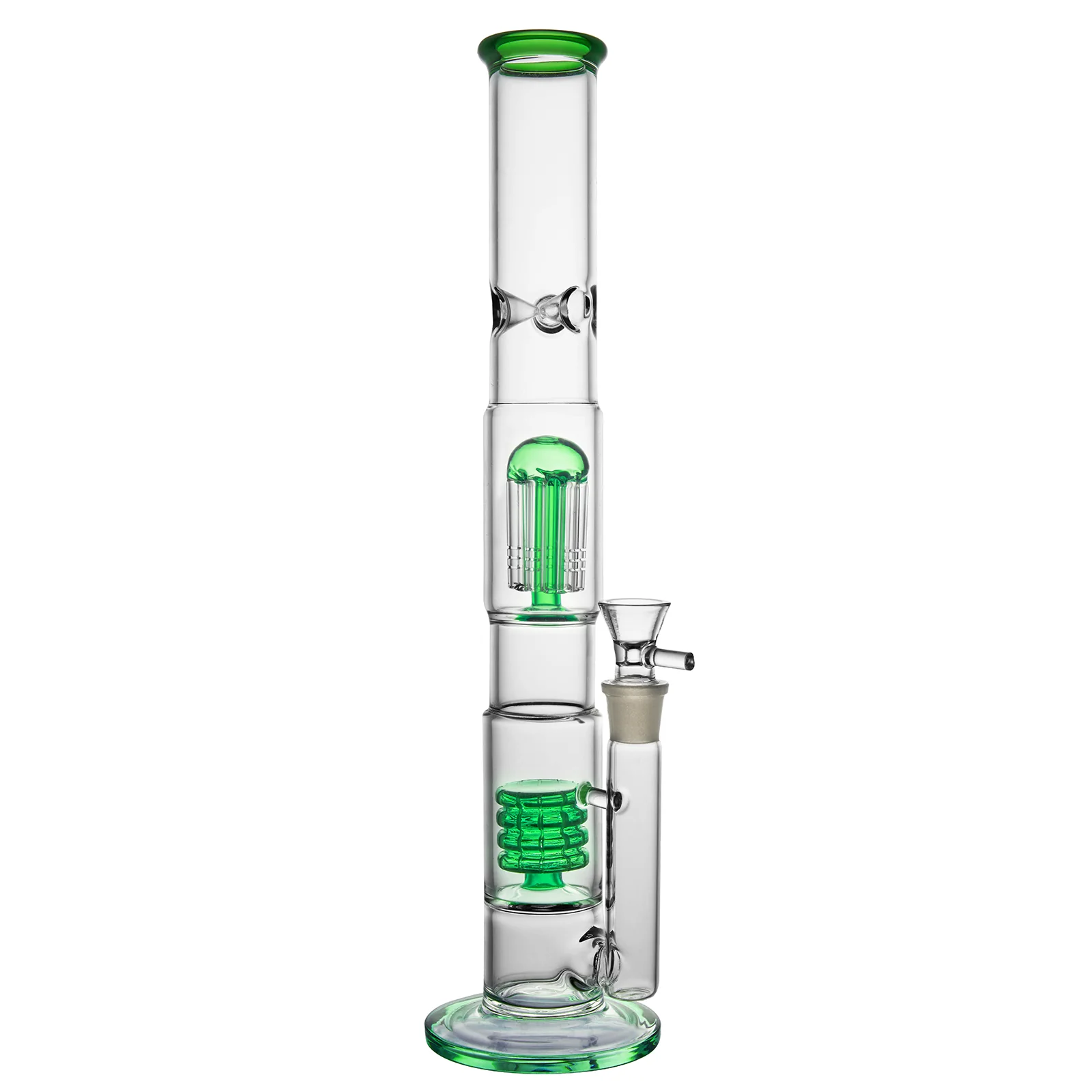 Green Big Birdcage Glass Bong | 18mm 17inch - RORA