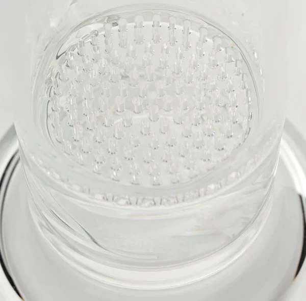 Clear Dab Rig Glass Bong Water Pipe Beaker Bubbler | 8 Inch