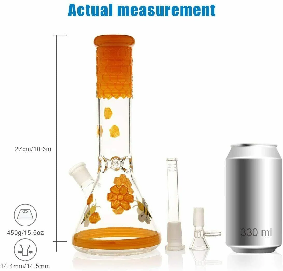 Honeycomb Water Pipe Bong | 10'' - RORA