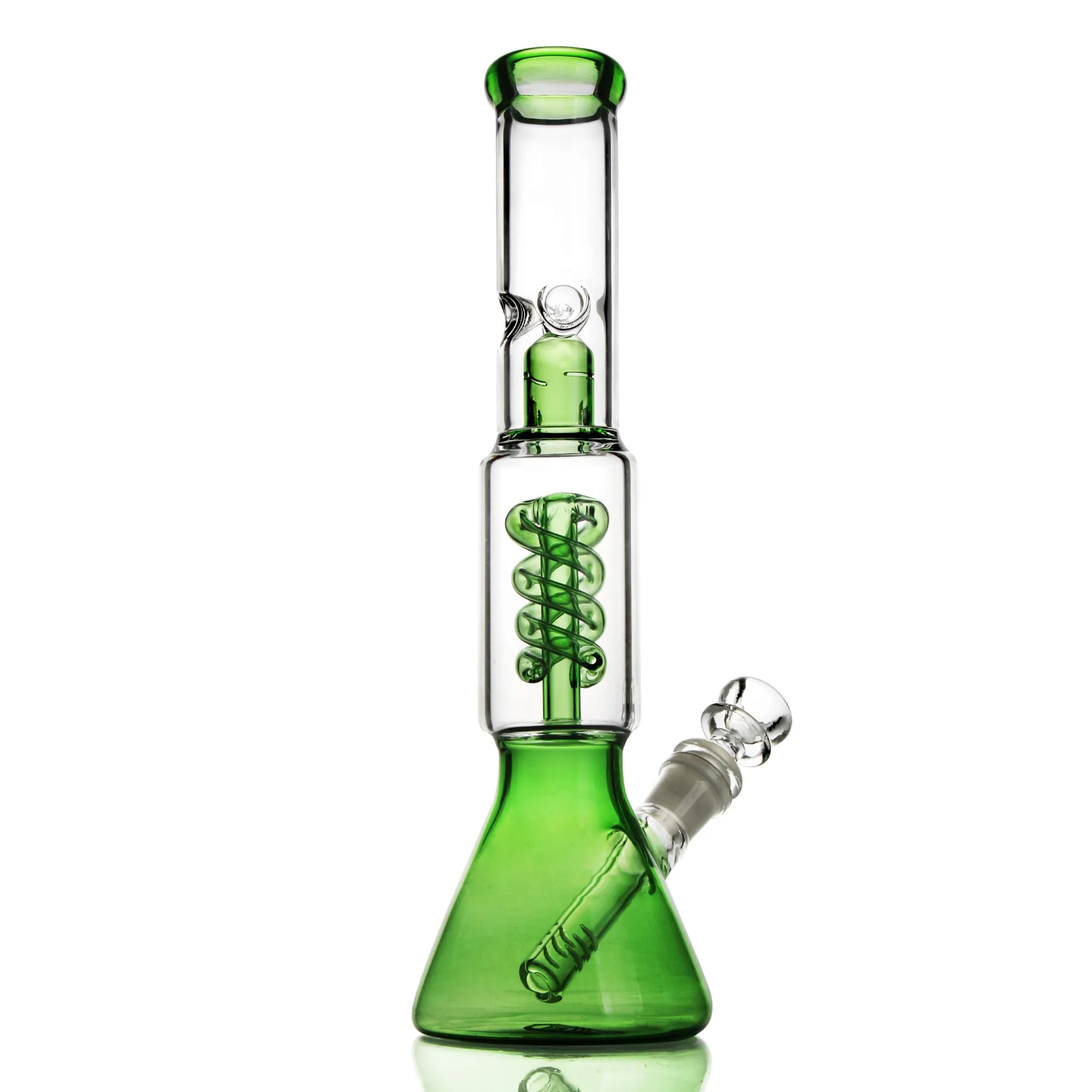 Green Glass Bong | 14.5mm 12.2inch - RORA