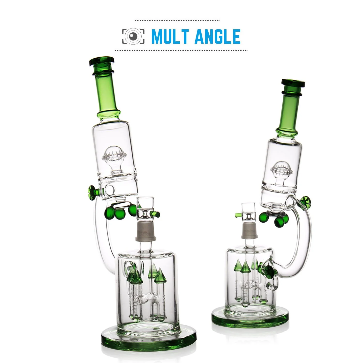 Microscope Glass Bong | 14 inch - RORA