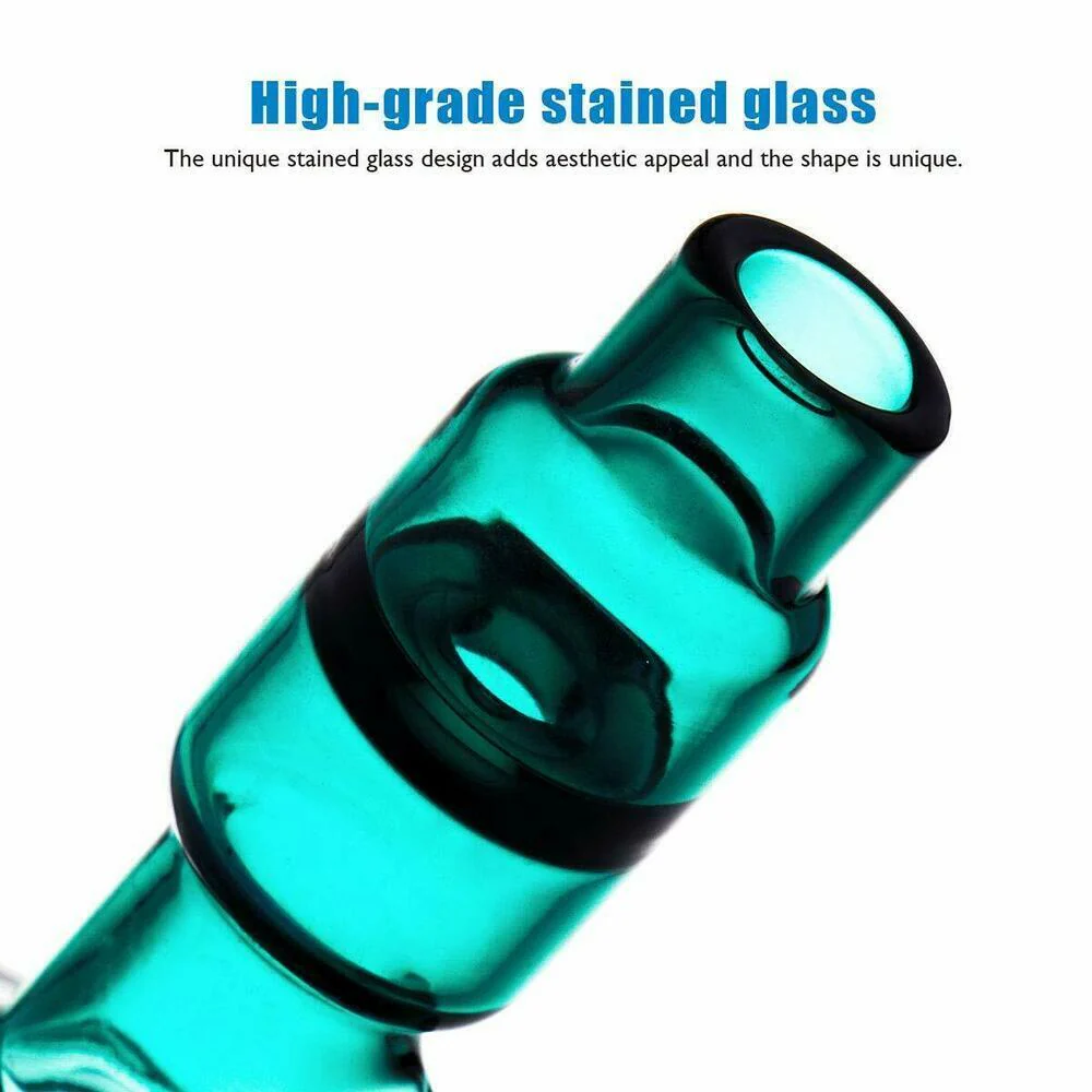 Green Globe Glass Bong Dab Rig | 7 Inches