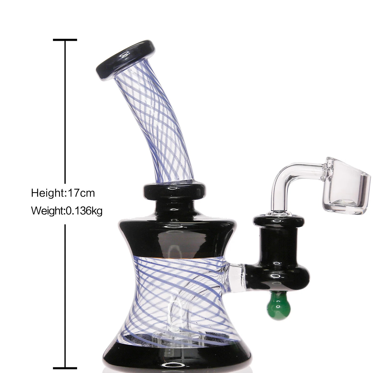 Handmade Glass Dab Rigs | 14.5mm 6.7inch - RORA