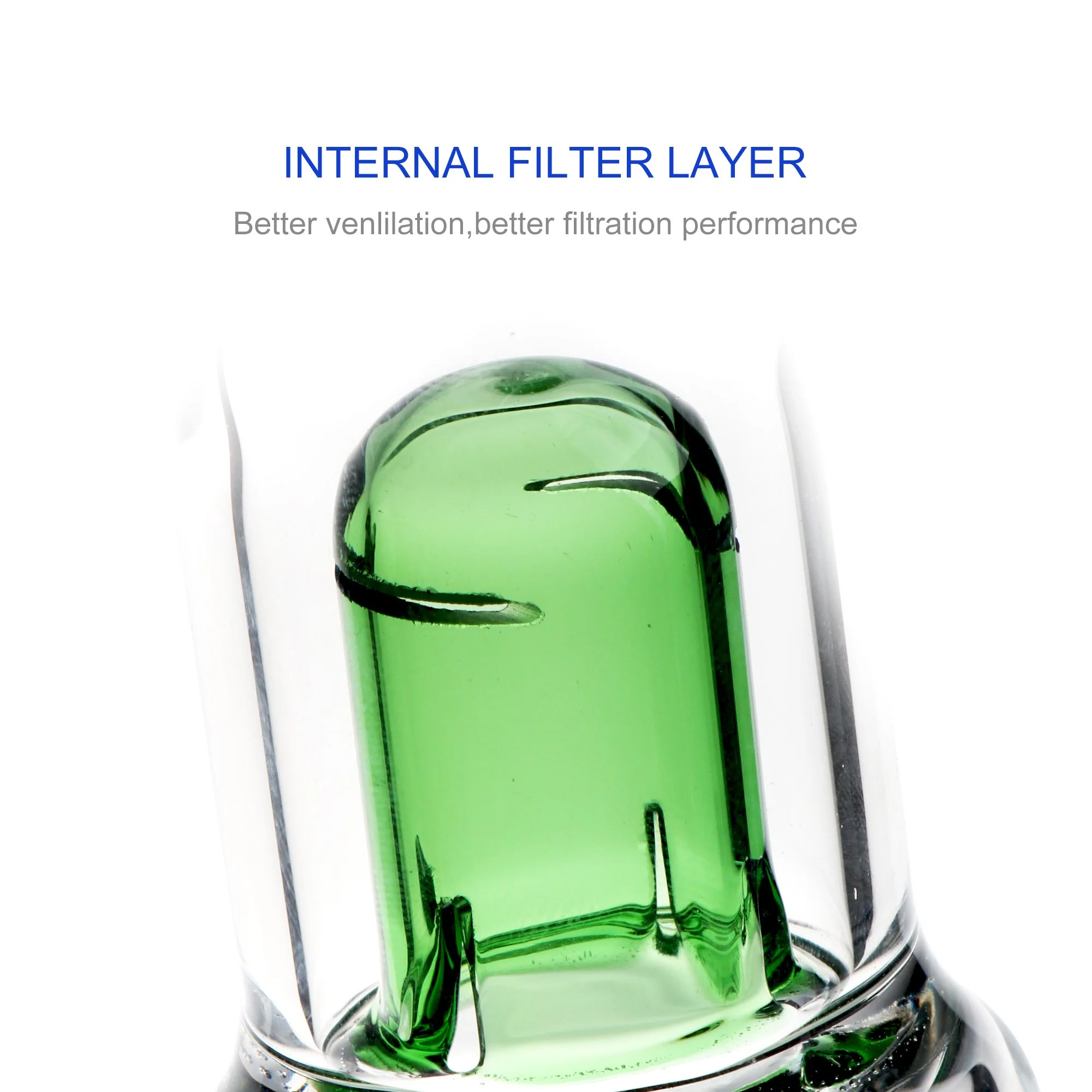 Green Glass Bong | 14.5mm 12.2inch - RORA