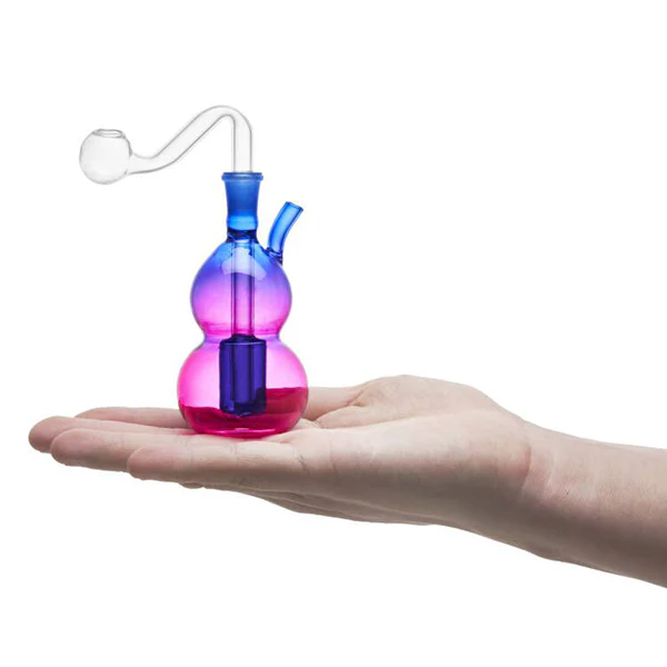 Mini Water Pipe With Oil Burner | 3.7 inch - RORA