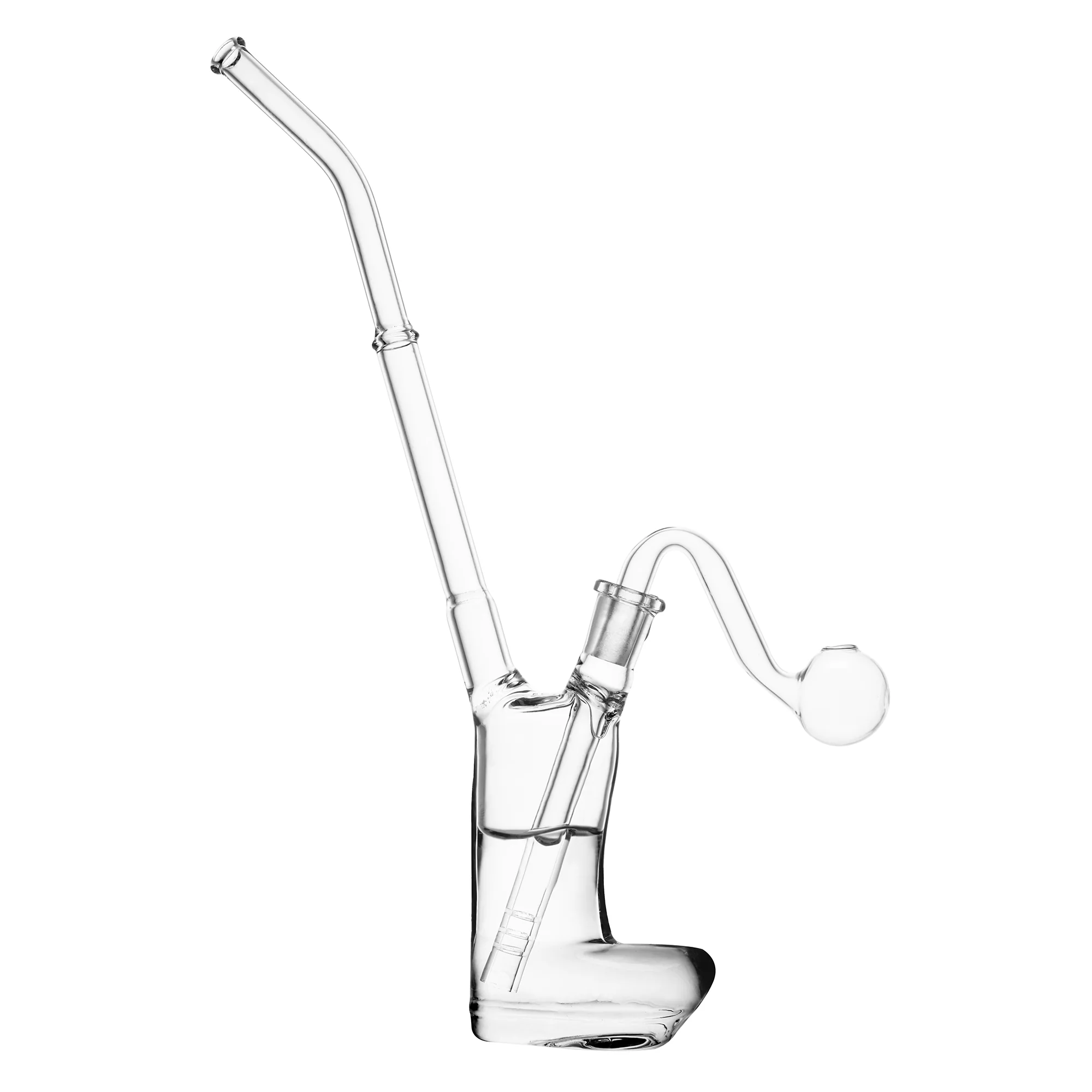 5In Mini Bong Boot Glass Water Pipes - RORA