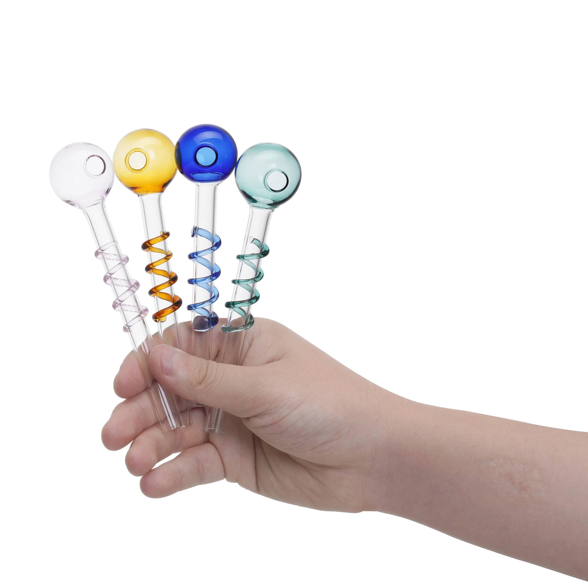 5pcs / 10pcs / 20pcs Colorful S Shape Small Pipes | 10cm - RORA