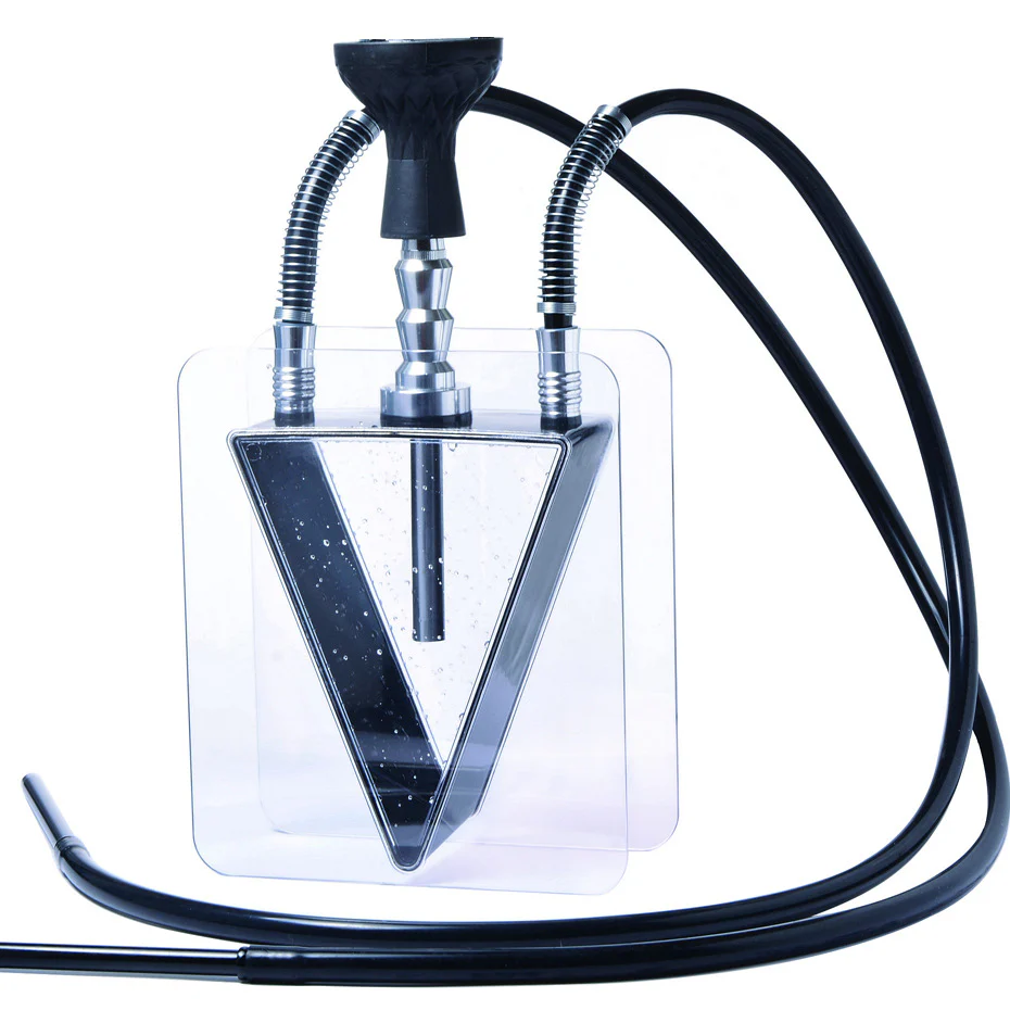 Arabic hookah acrylic triangular kettle hookah set plastic kettle / - RORA