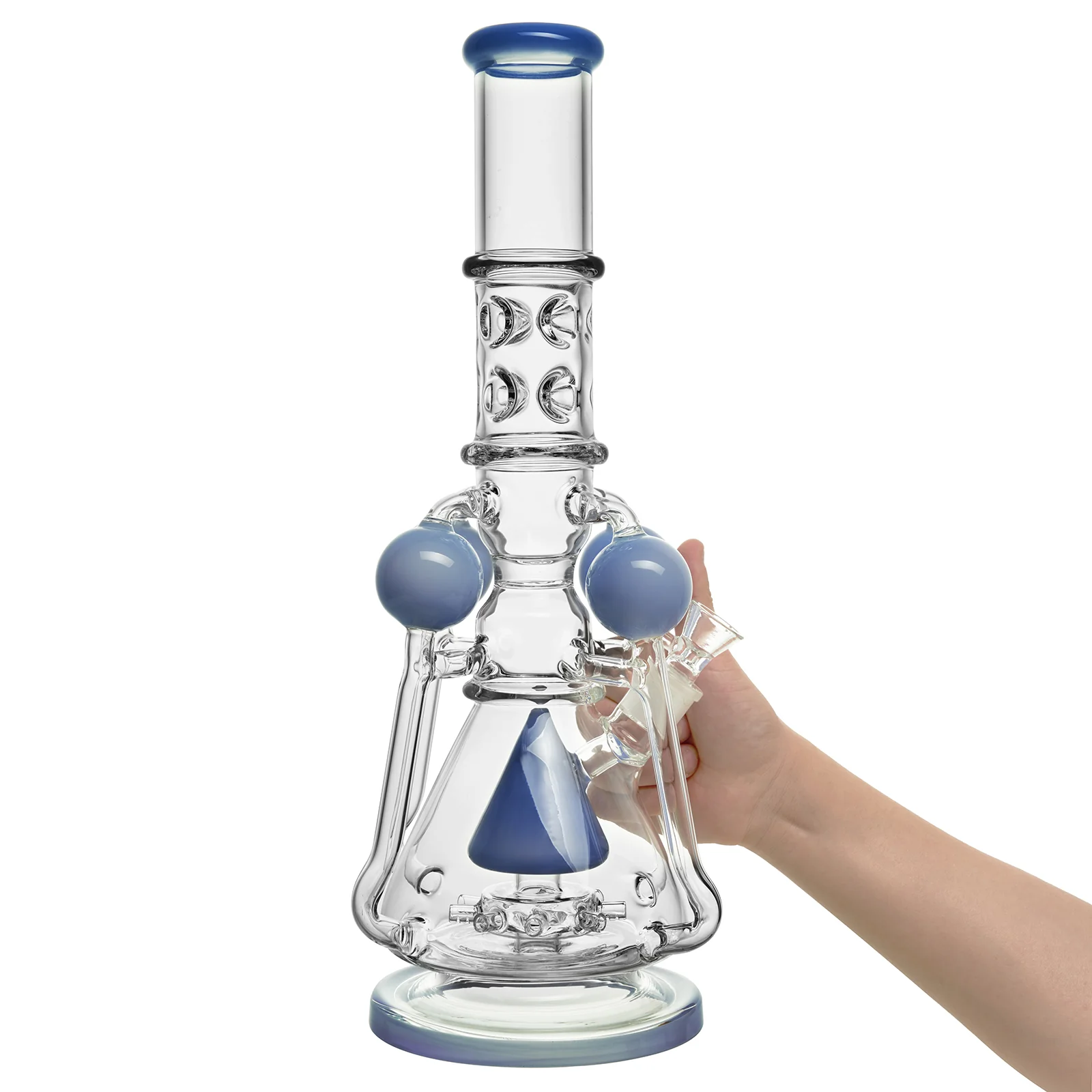 Big Recycler Space Station Heavy Glass Bong - RORA