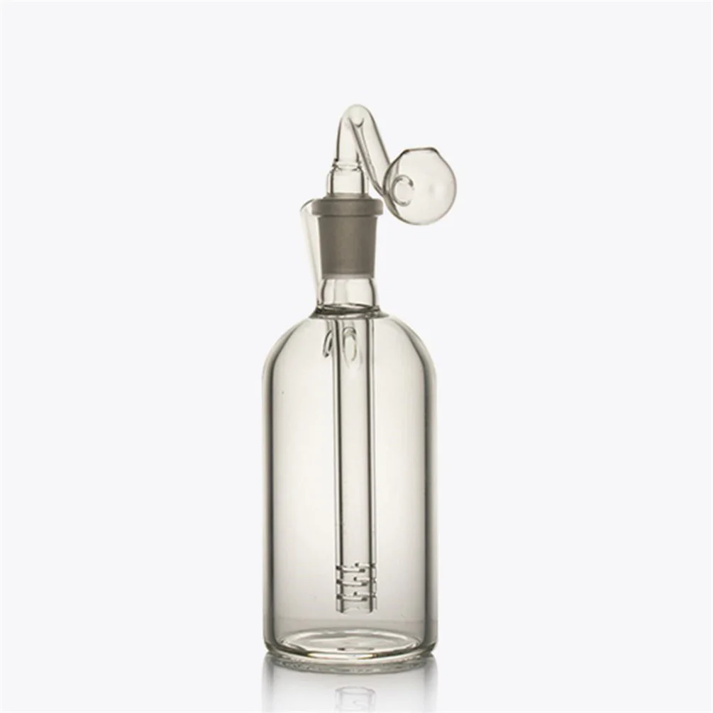 5.3Inch Mini Glass Bong Oil Burner Pipe Water Pipe Dab Rig 14.5mm Joint