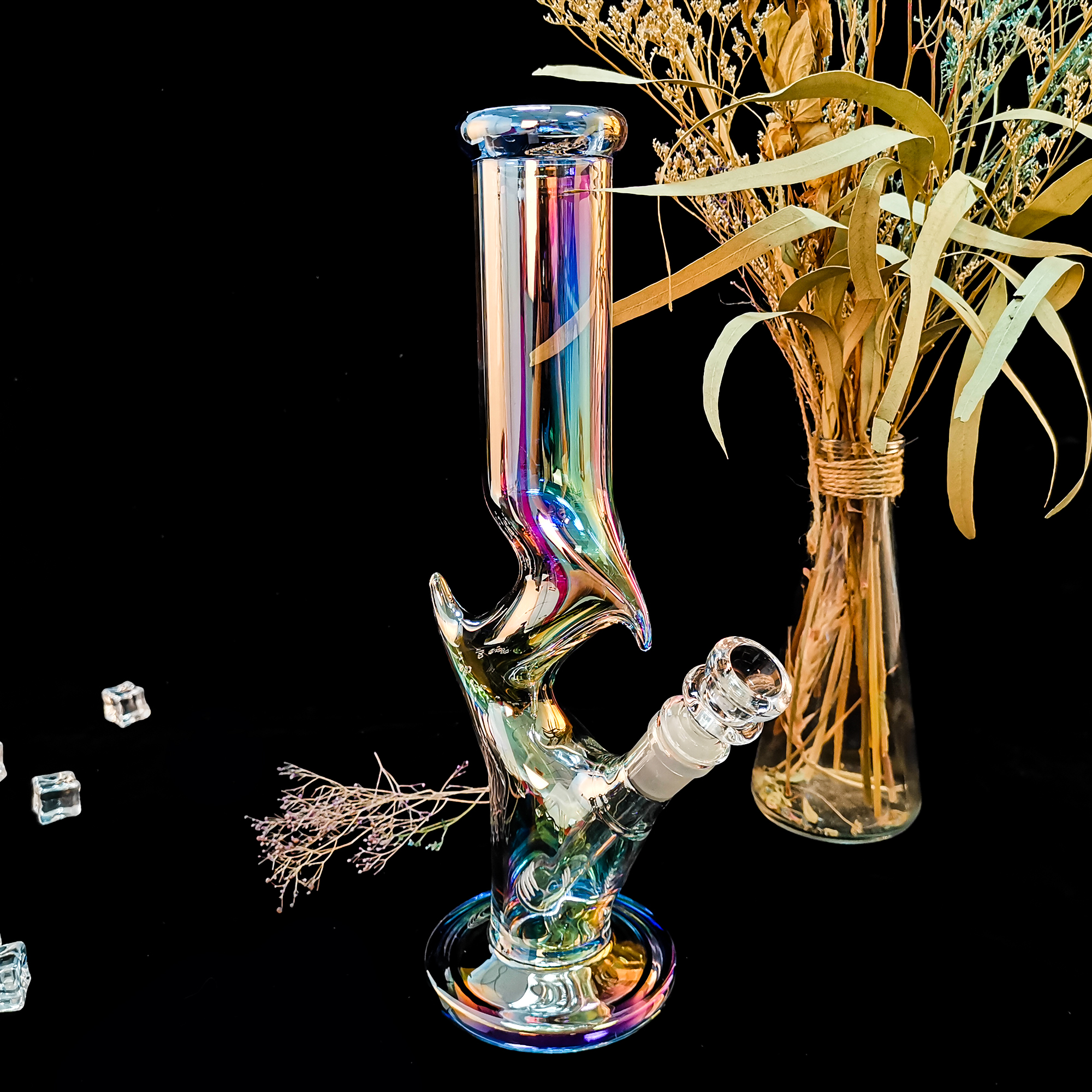 Handmade Glass Bong  Dolphin - RORA