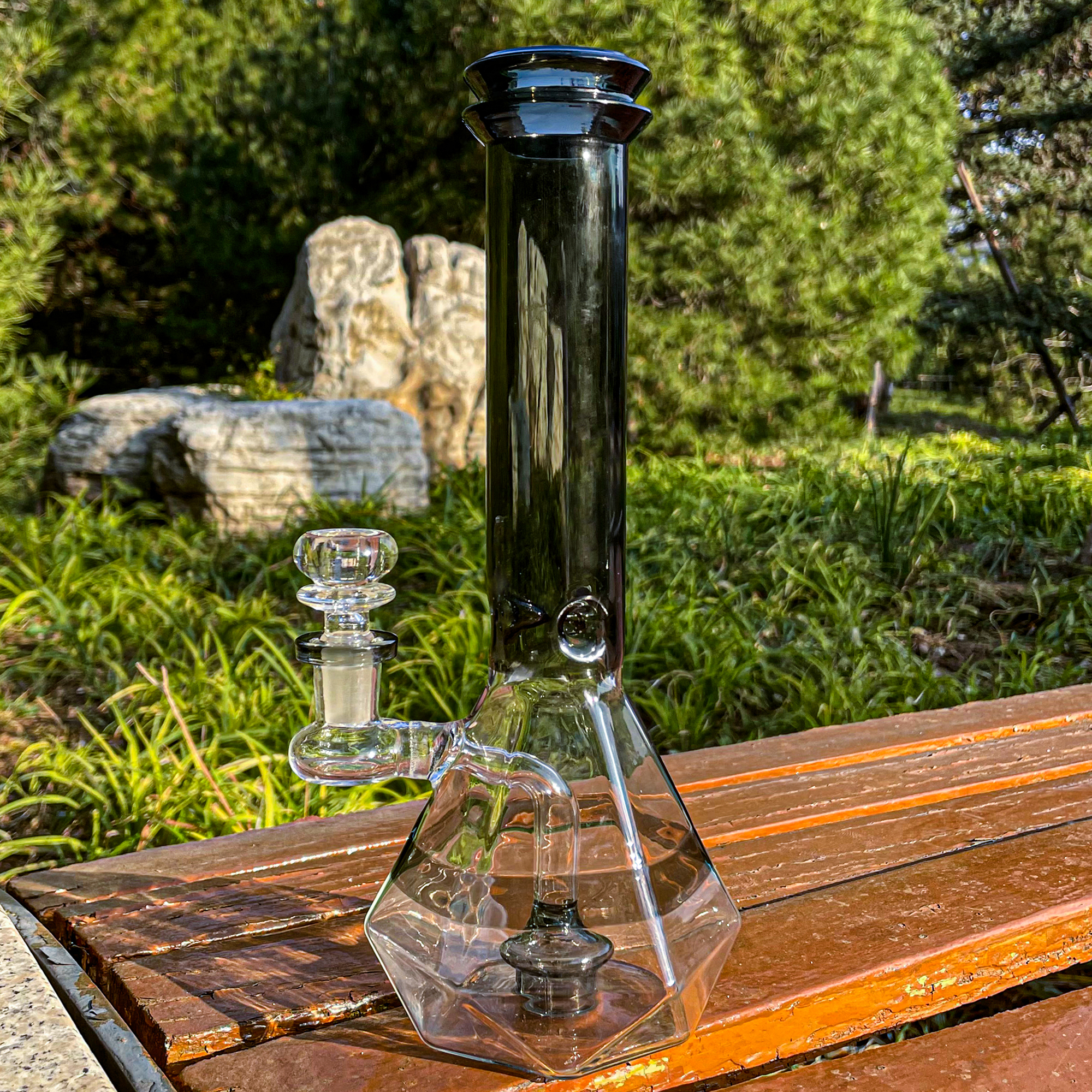 Handmade Glass Bong | 10.5in - RORA