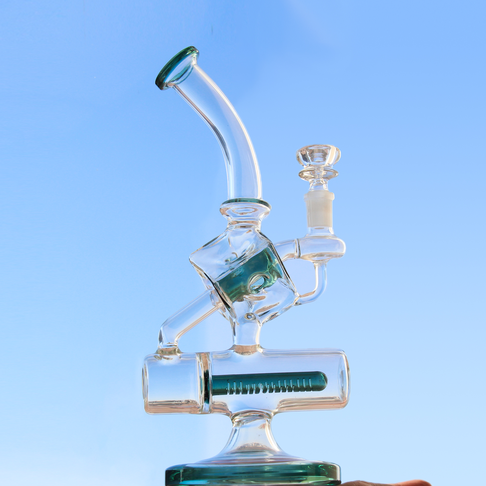 Handmade Glass Dab Rigs | 14.5mm 11inch - RORA