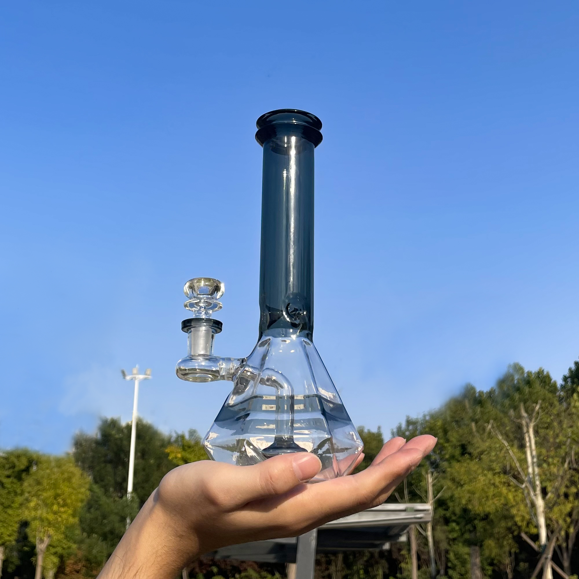 Handmade Glass Bong | 10.5in - RORA