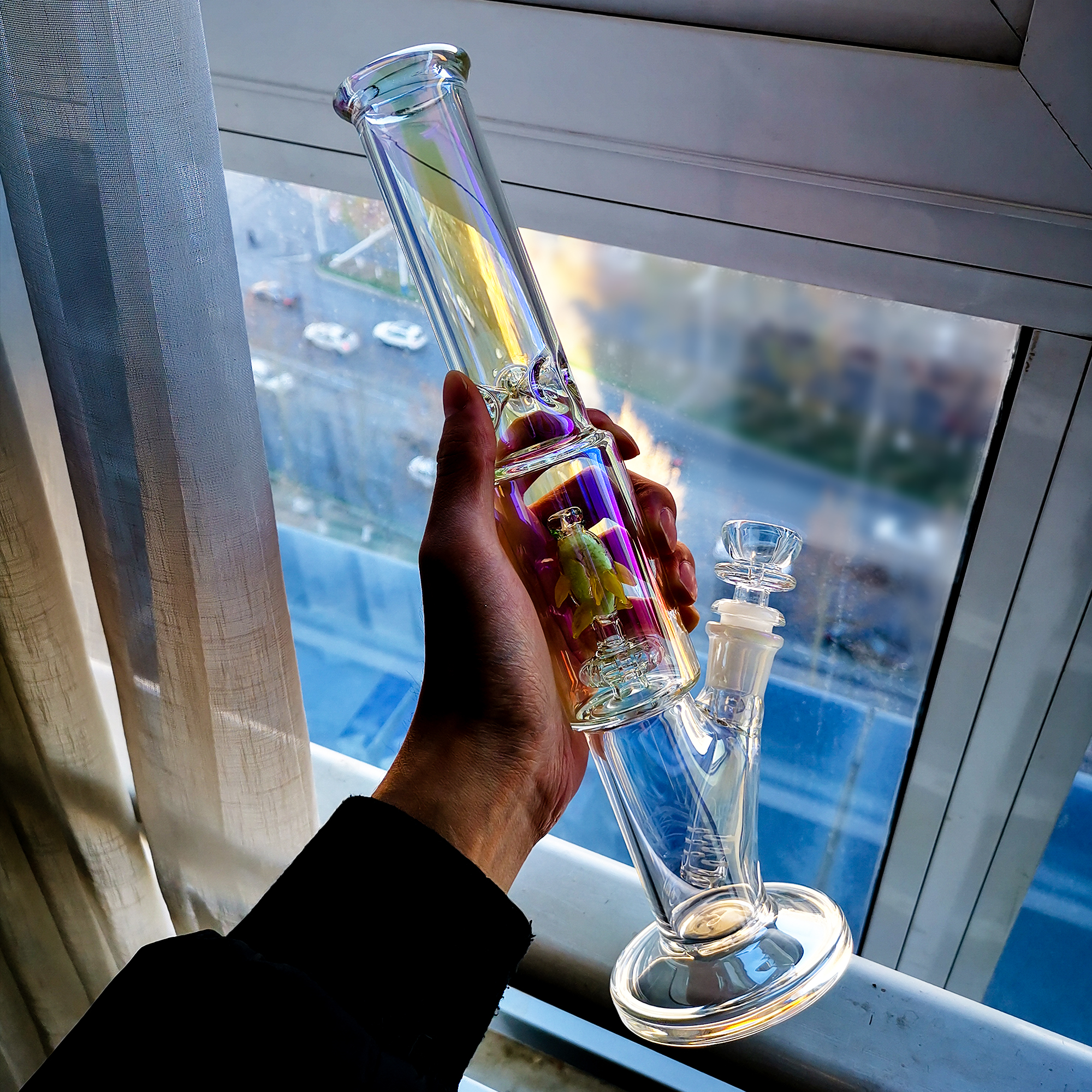 Handmade Glass Bong  Pisces - RORA