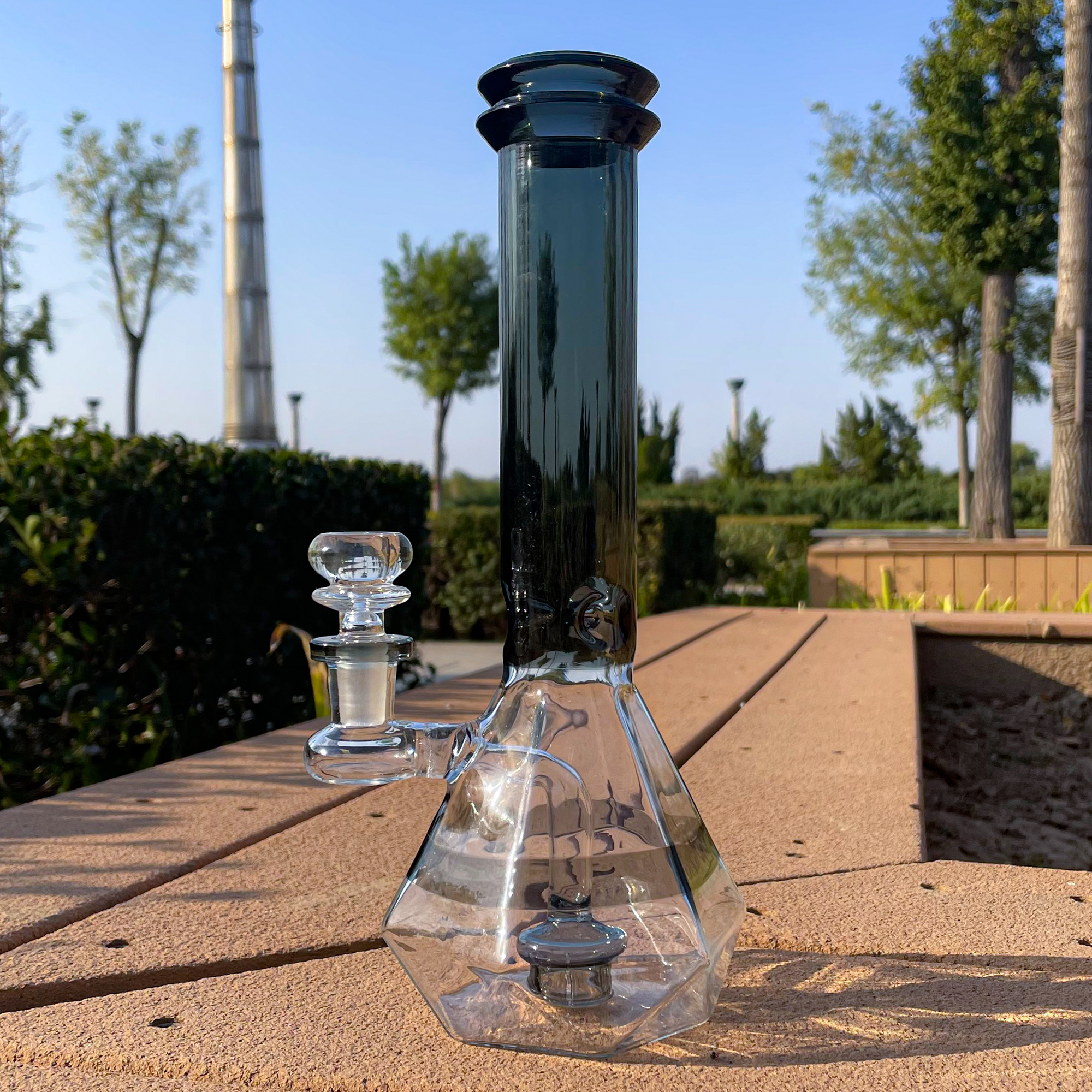 Handmade Glass Bong | 10.5in - RORA