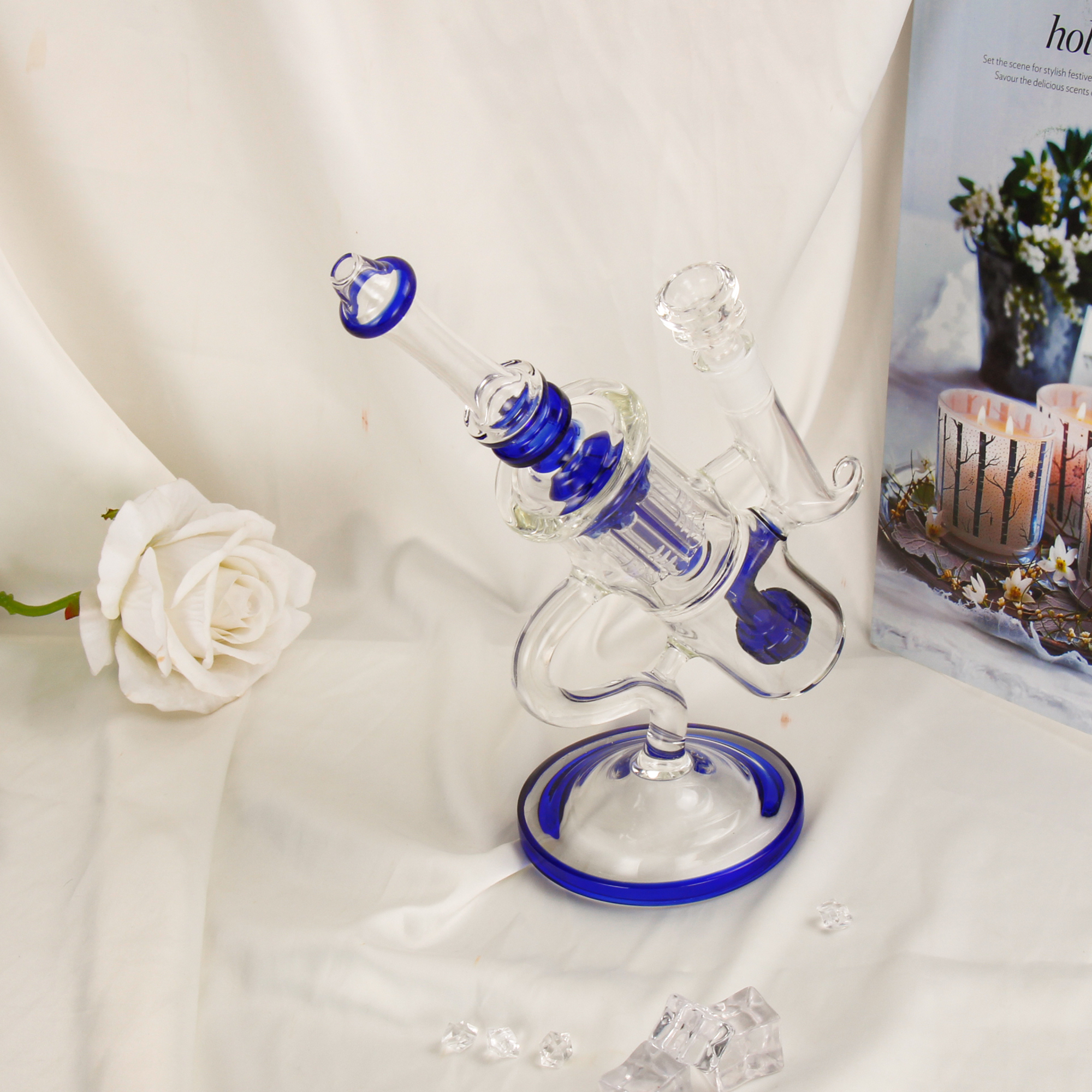 Handmade Glass Dab Rigs | 14.5mm 10inch - RORA