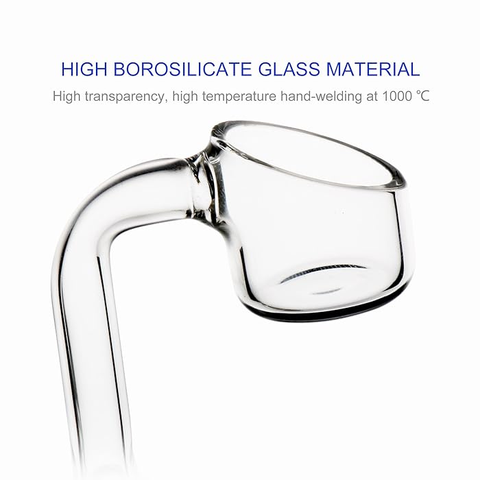 18mm Male Standard Quartz Banger Male Bowl Set 90 Degree Angle