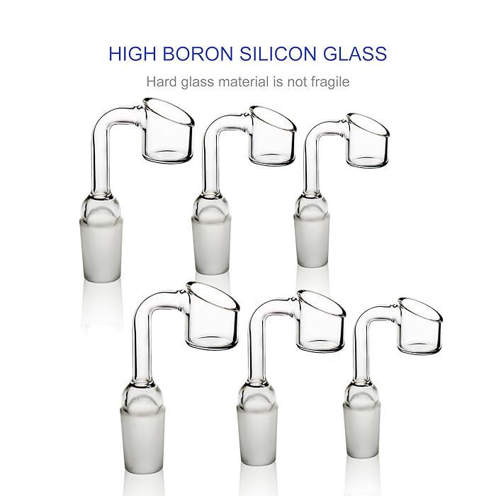 18mm Male Standard Quartz Banger Male Bowl Set 90 Degree Angle