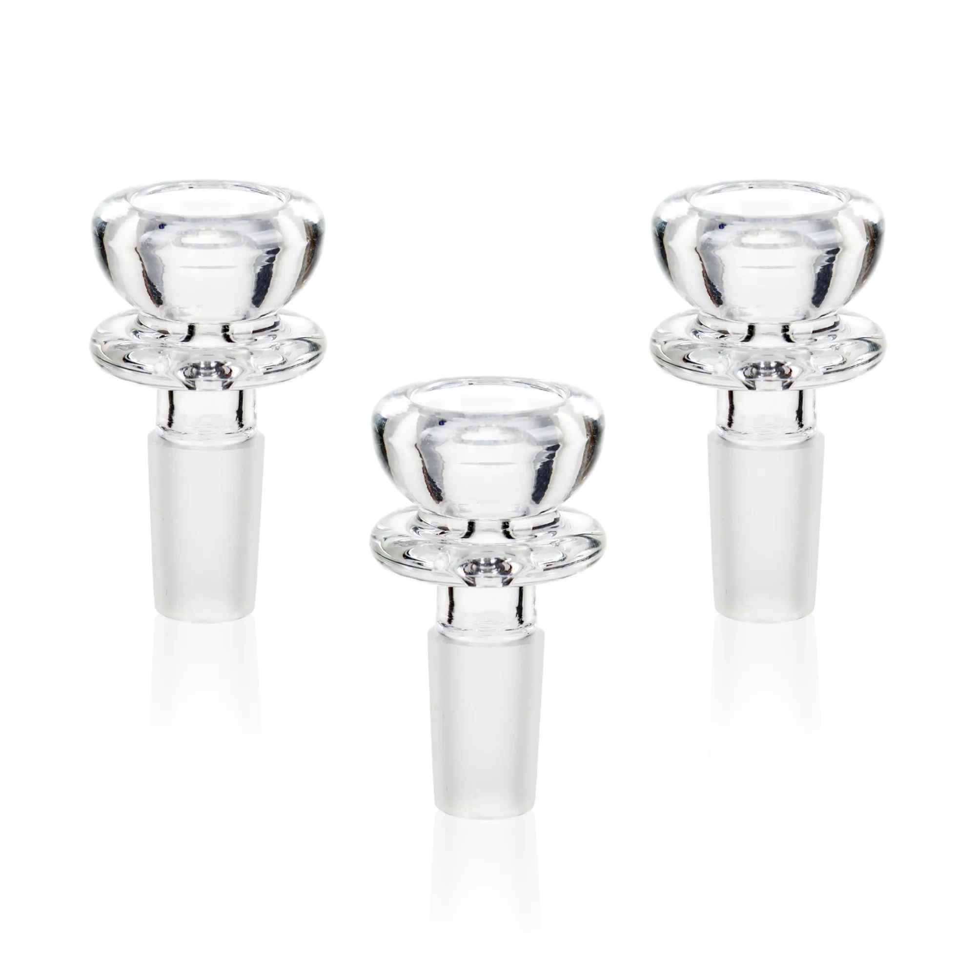 3pcs  Mini Glass Bowl | 18mm Male Bowl Set