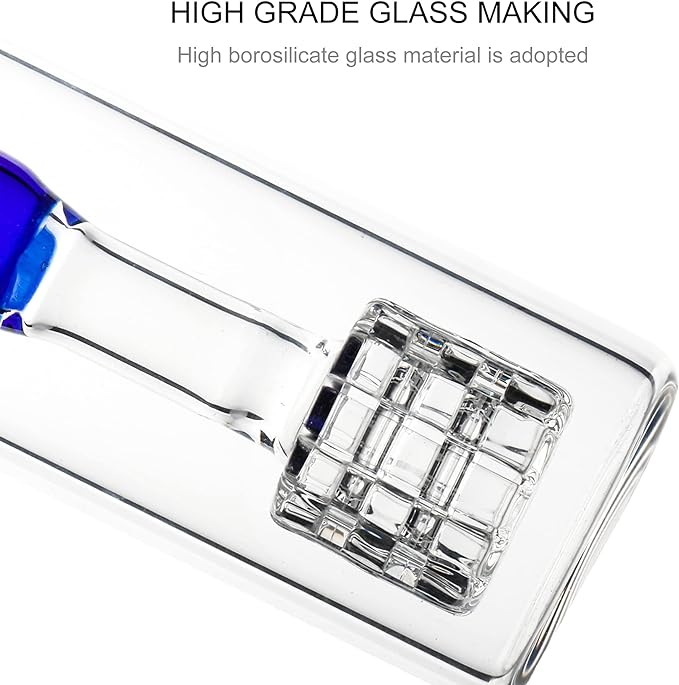 Glass Bong Bubbler 18.8mm Head Glass Pipe Filter Water Bong Bowl Ash Catcher