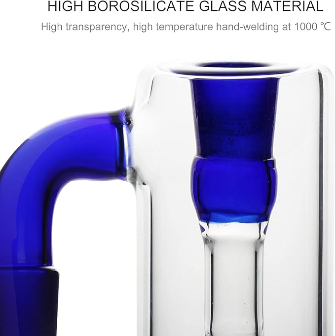 Glass Bong Bubbler 18.8mm Head Glass Pipe Filter Water Bong Bowl Ash Catcher