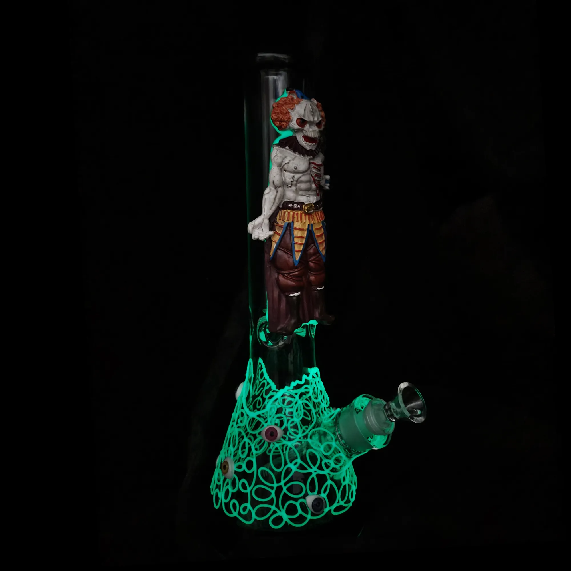 13 Inches New Design Glass Smoking Water Bong - RORA