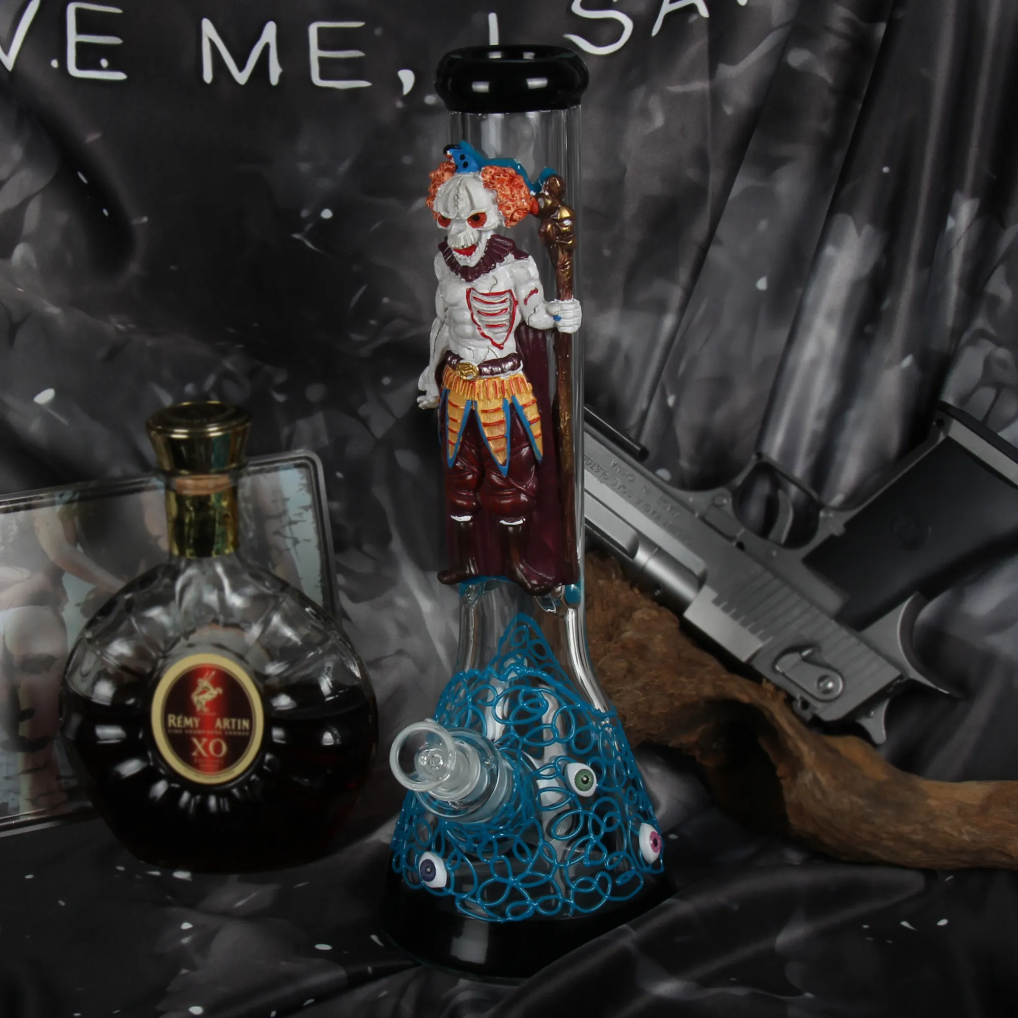 13 Inches New Design Glass Smoking Water Bong - RORA