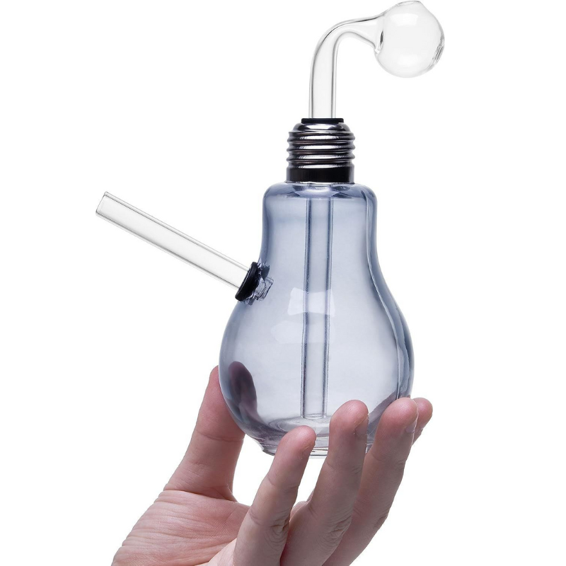 Bulb Glass Bongs Thick Water Pipe Beaker Bubbler 5 In