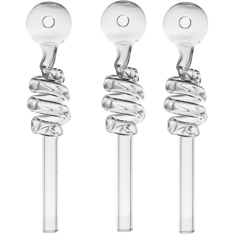 Glass Oil Burner Pipe Smoking Water Pipes Bong Accessories 5.5 In