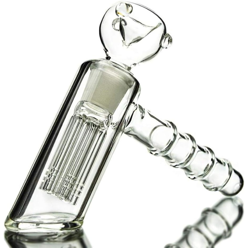Mimi Glass Bongs Water Pipe Beaker Bubbler Glass Sliding Bowl