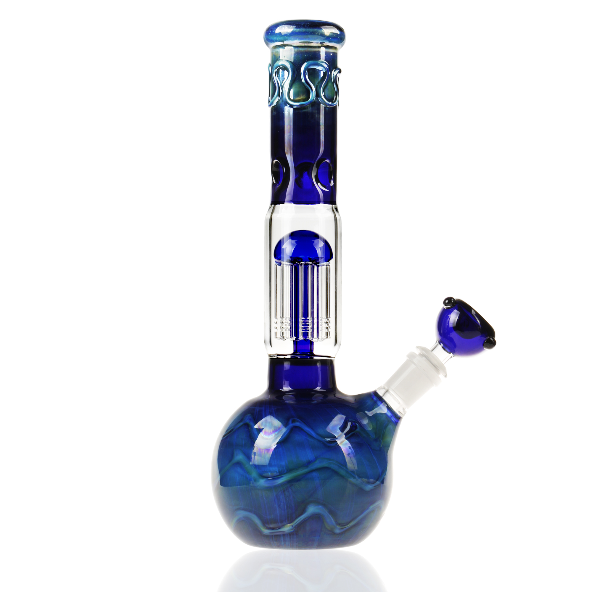 11 Inch Glass Bong In The Style Of The Starry Sky - RORA