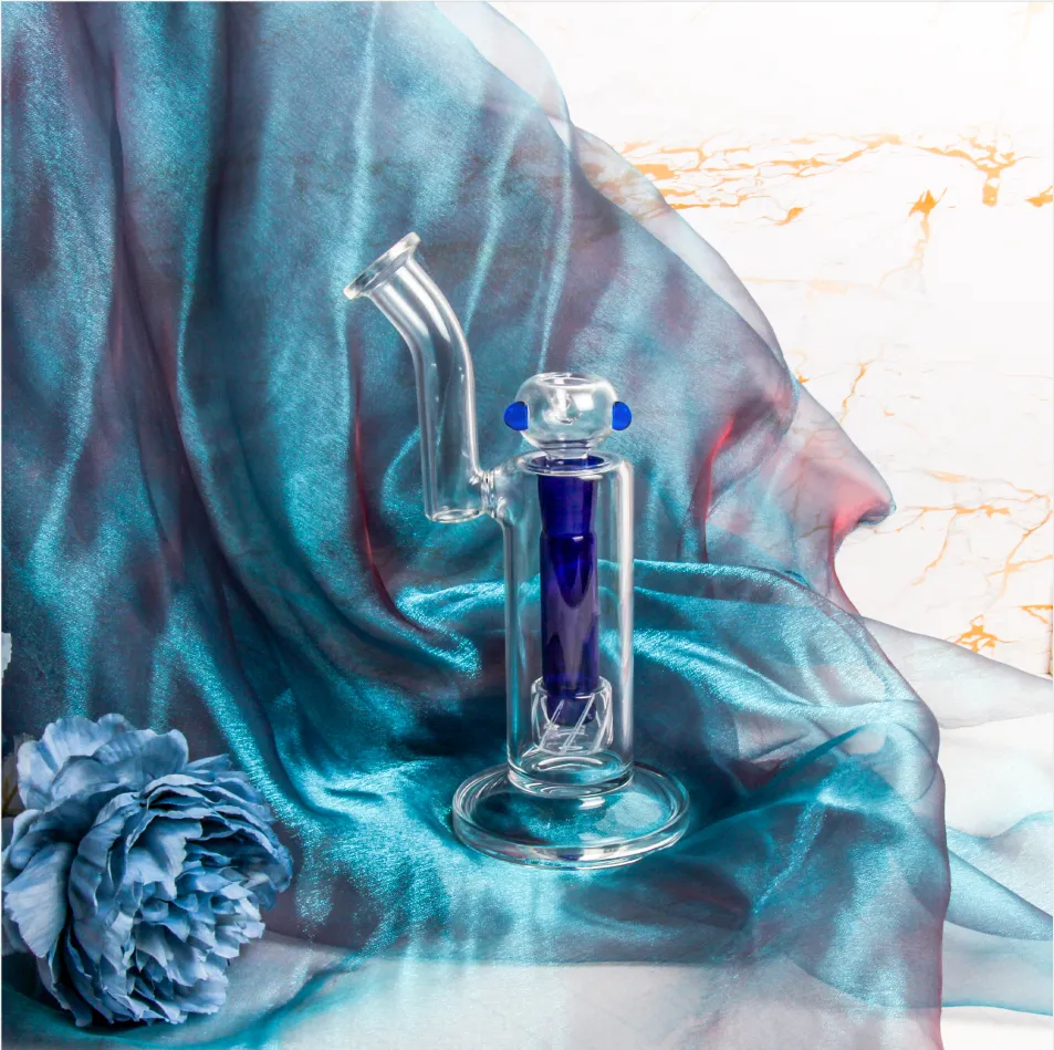 9 Inch Glass Bong, Unique Design, High Borosilicate Glass Smoking Accessory - RORA