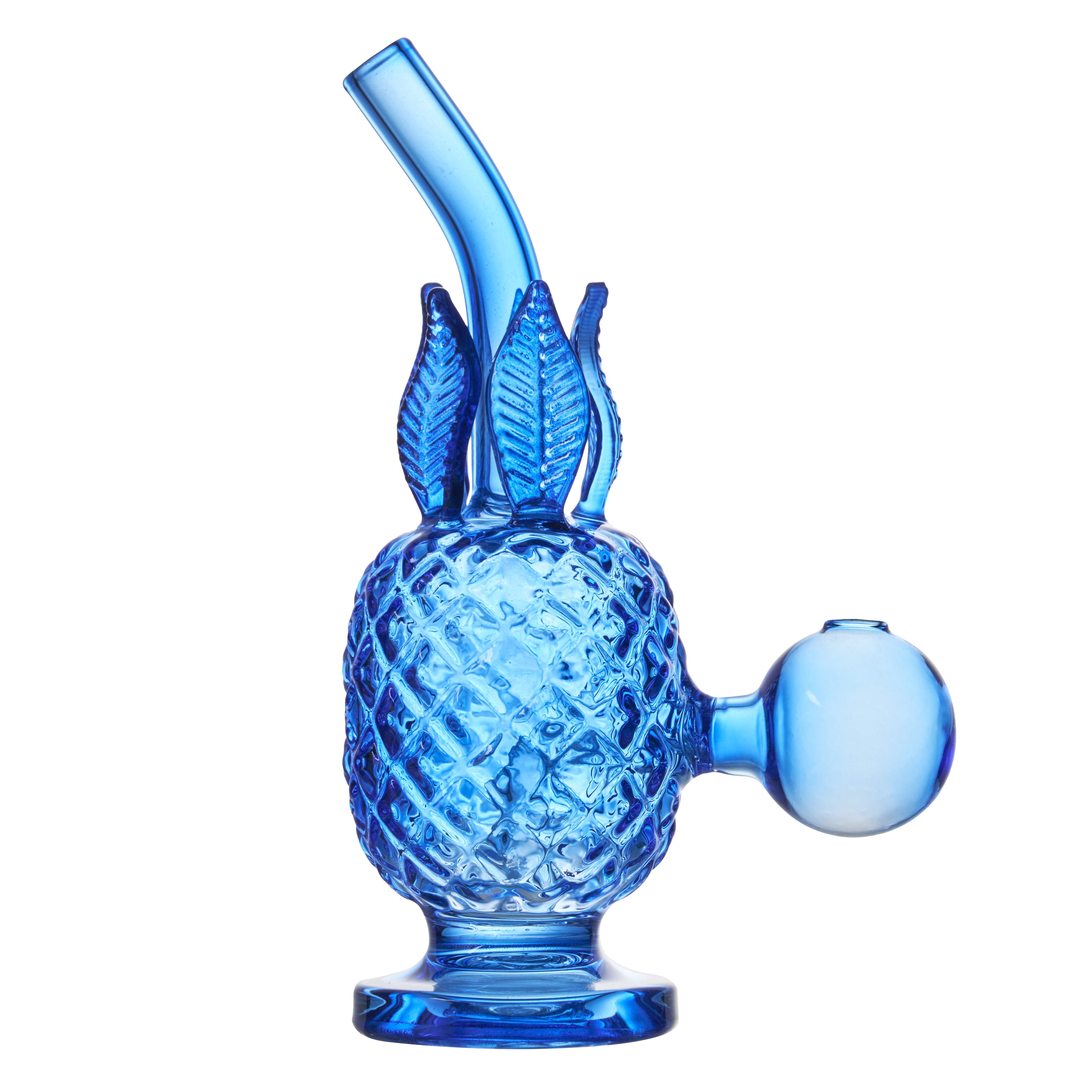 Pineapple Glass Bong, 14mm Joint, Blue & Green Styles | 5.51inch - RORA