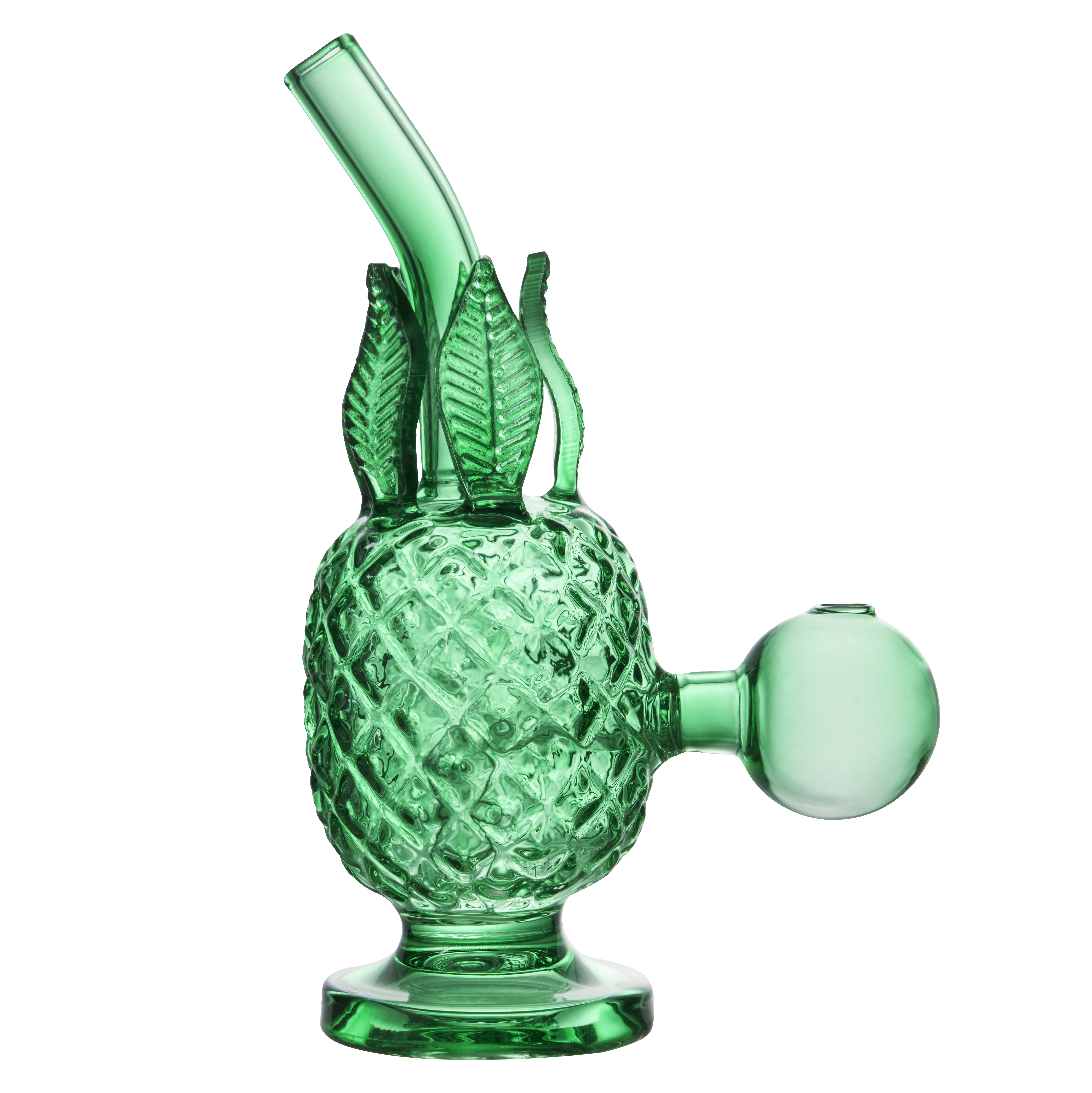 Pineapple Glass Bong, 14mm Joint, Blue & Green Styles | 5.51inch - RORA
