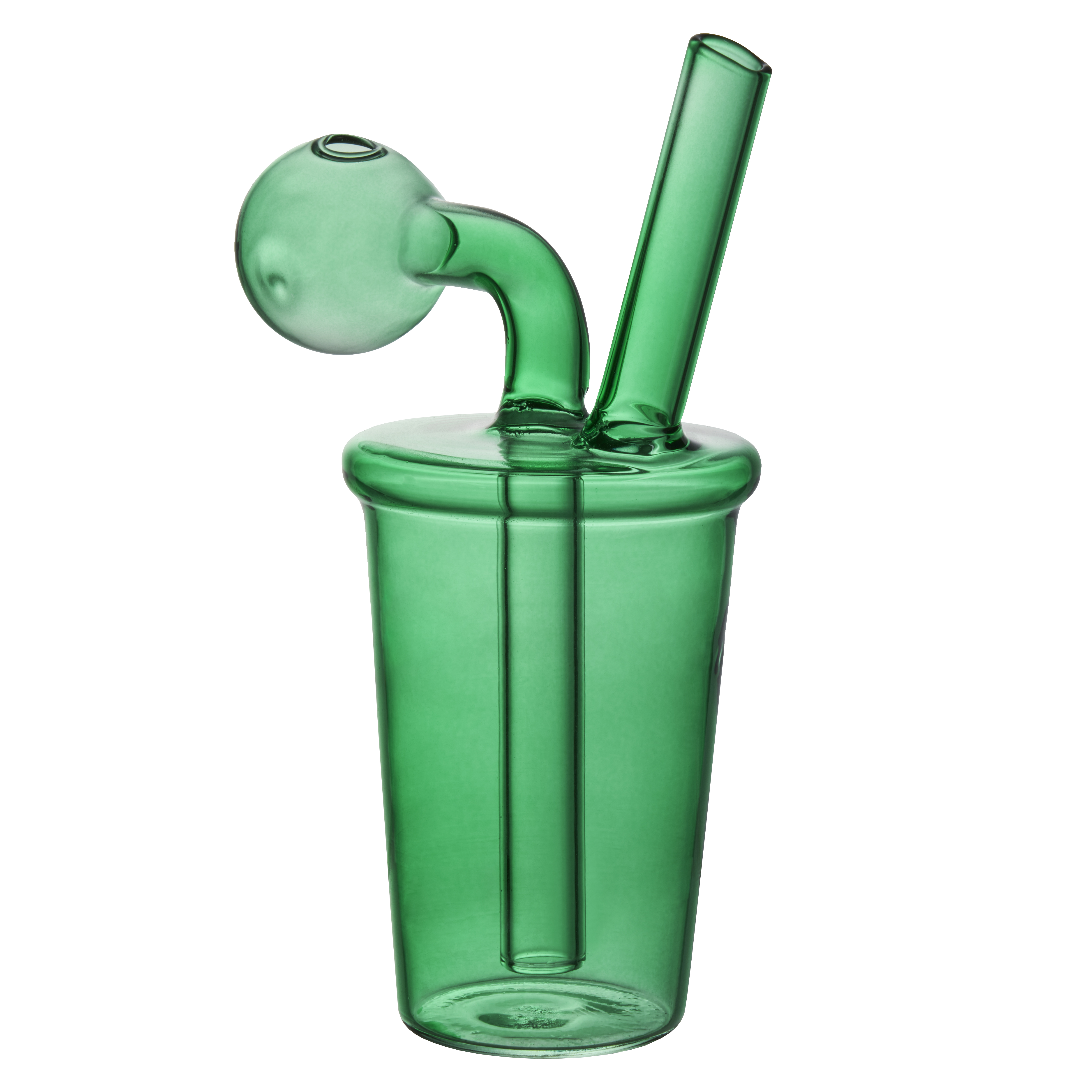 Mini Glass Bong Oil Burner Pipe Water Pipe Dab Rig 14.5mm Joint - RORA