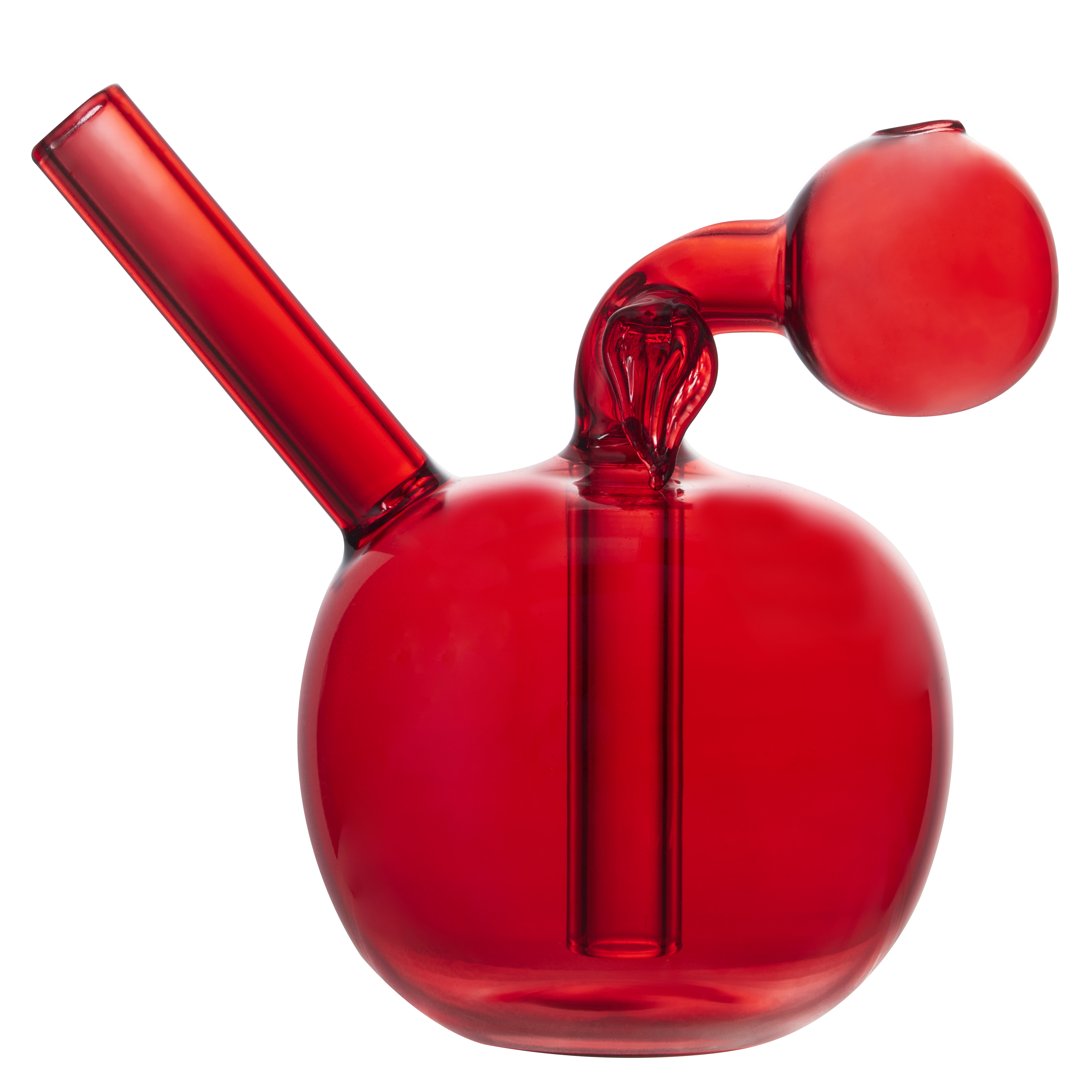 Red Apple Mini Glass Pipe 14.5mm Joint - RORA