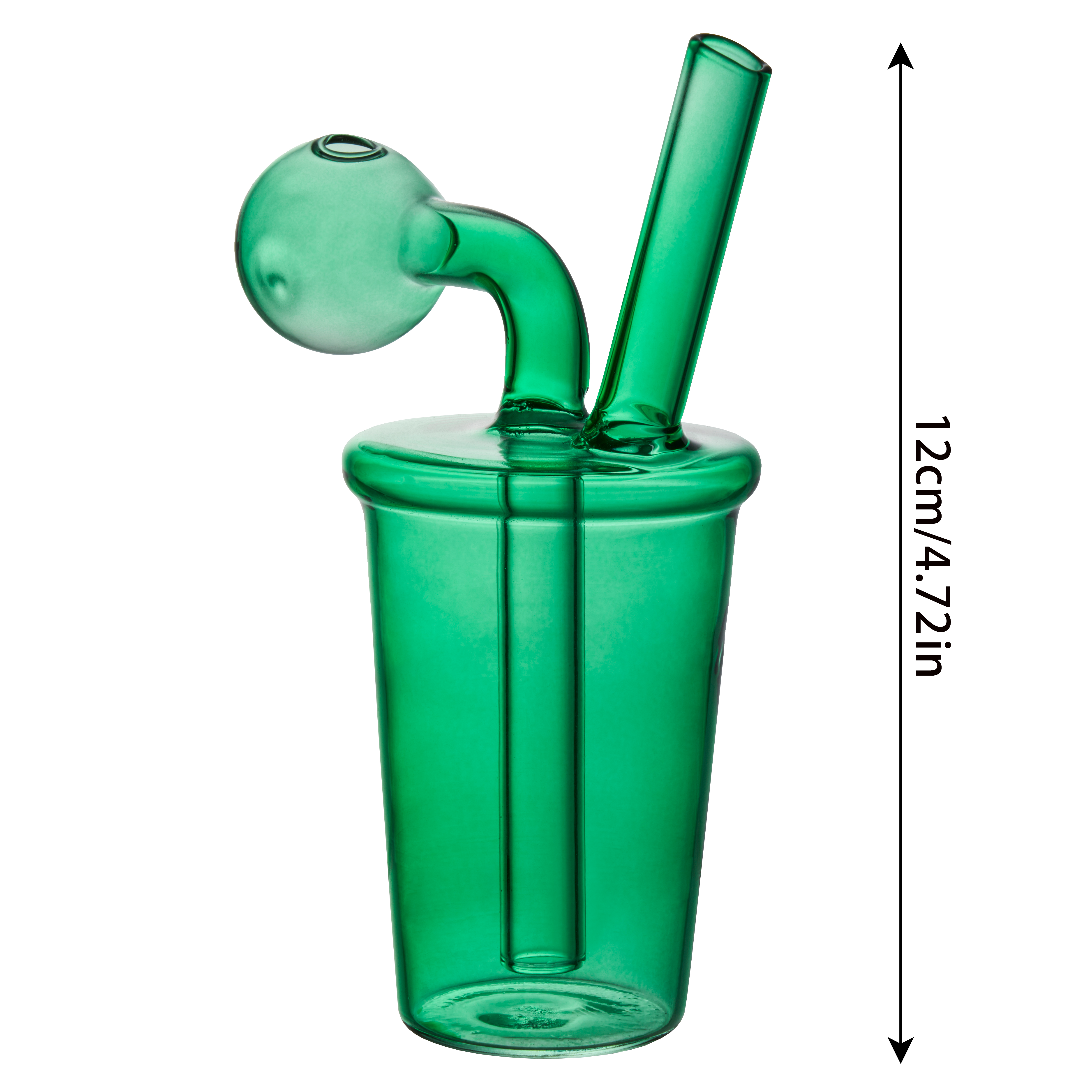 Mini Glass Bong Oil Burner Pipe Water Pipe Dab Rig 14.5mm Joint - RORA