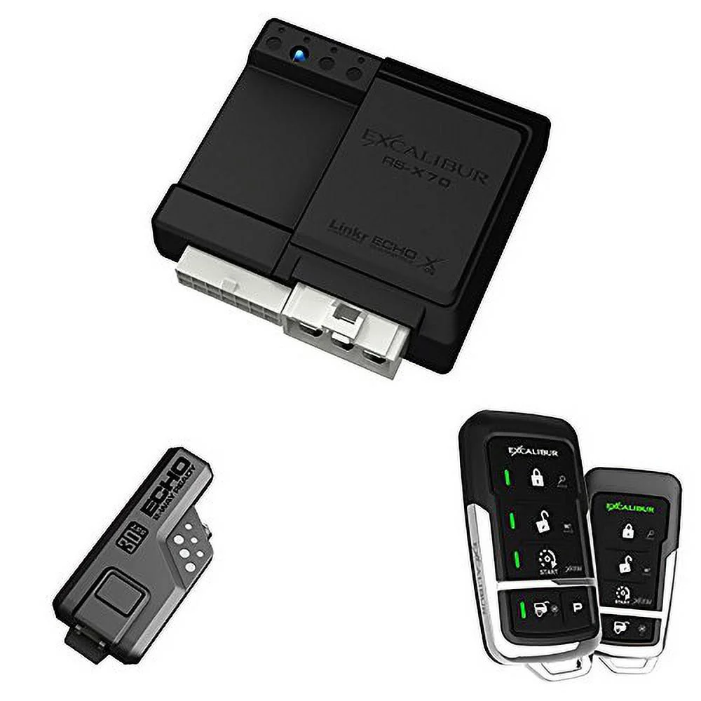 Excalibur Alarms 900MHz LED 2-Way Keyless Entry and Remote Start (Linker Ready)