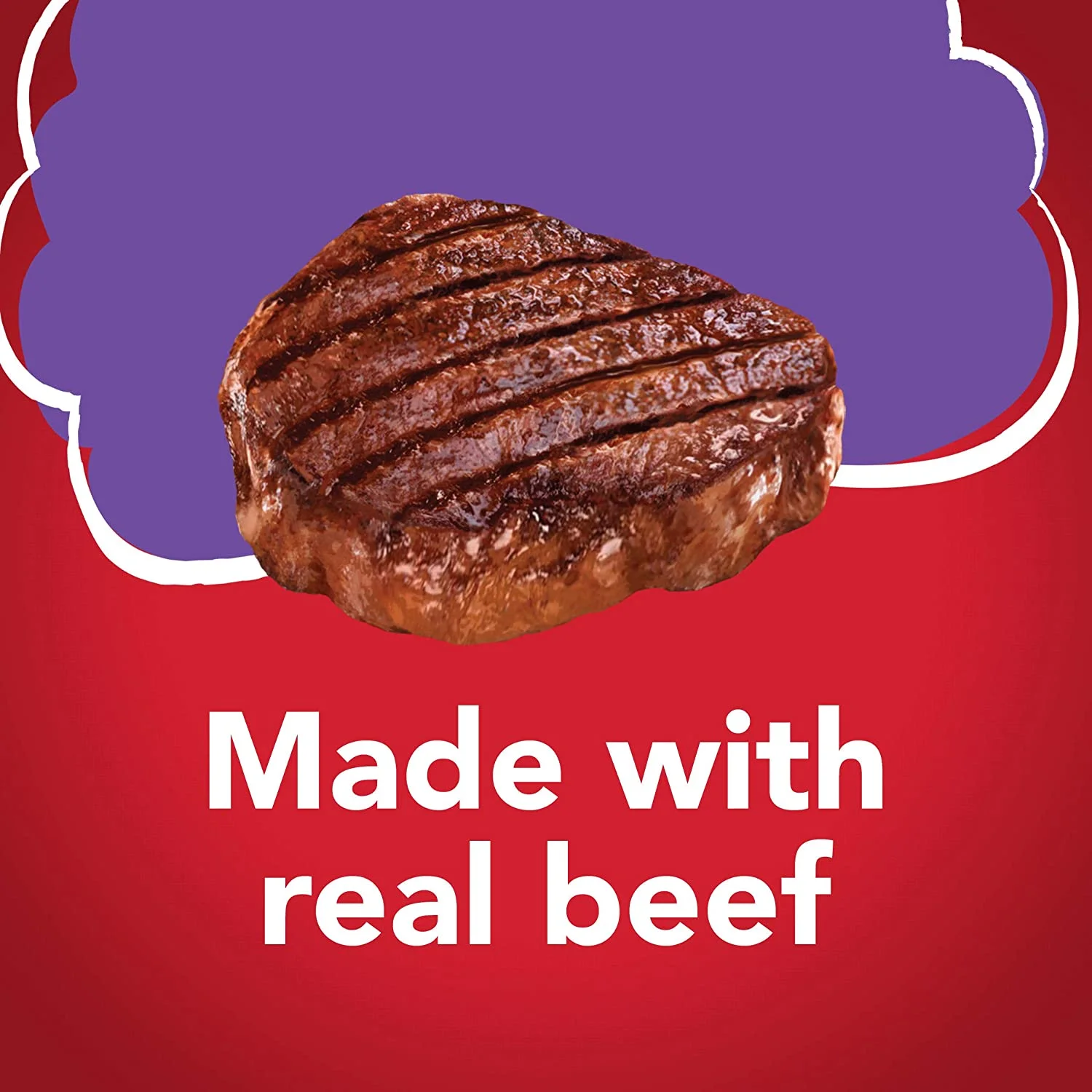 Purina Friskies Meaty Bits Wet Cat Food, With Beef in Gravy, Made with Real Beef, Canned Wet Cat Food for Adult Cats, 5.5-Ounce Can (Pack of 24 Cans)