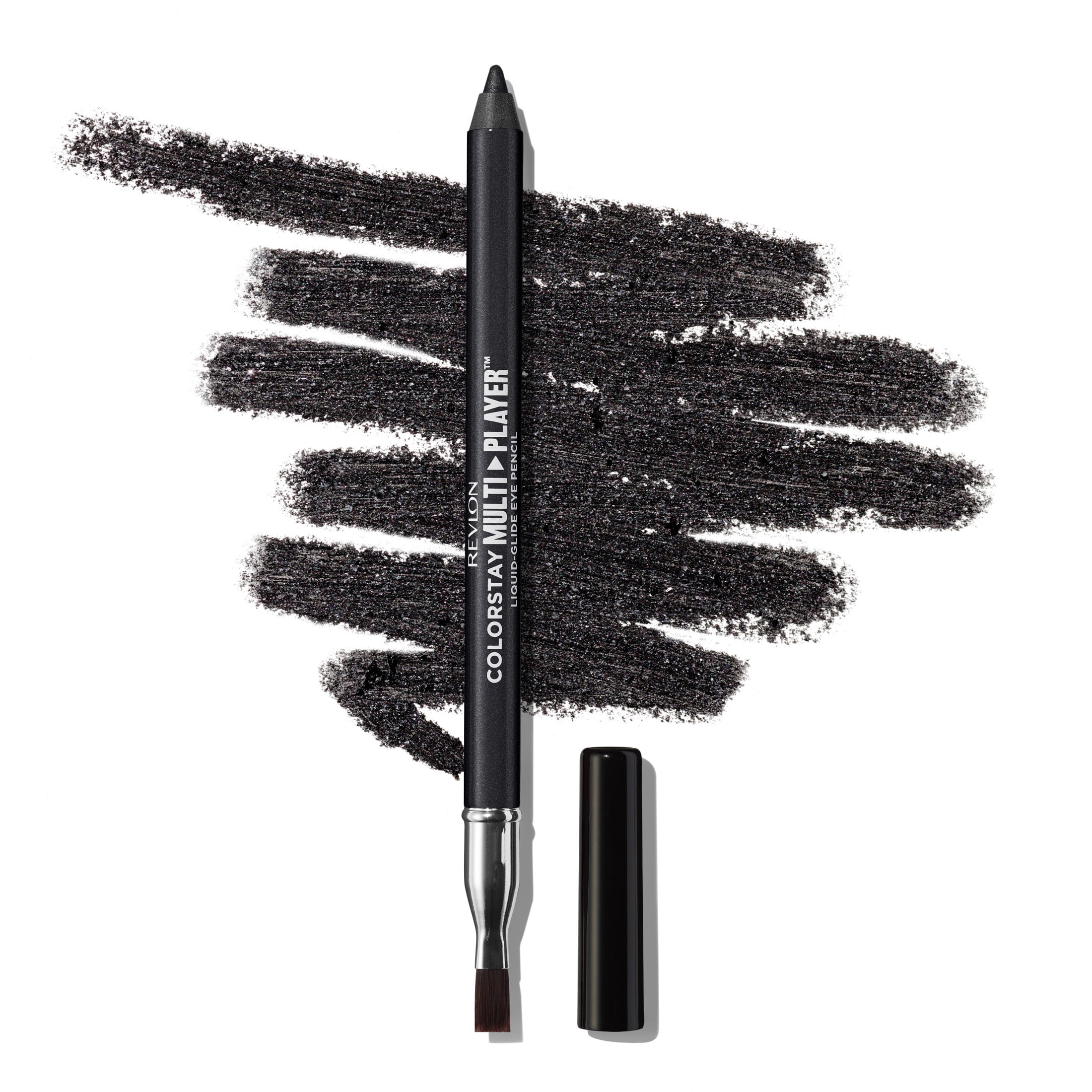 Revlon ColorStay Multiplayer Liquid-Glide Eye Pencil, Waterproof Eye Liner, 401 Checkmate, 0.03 oz