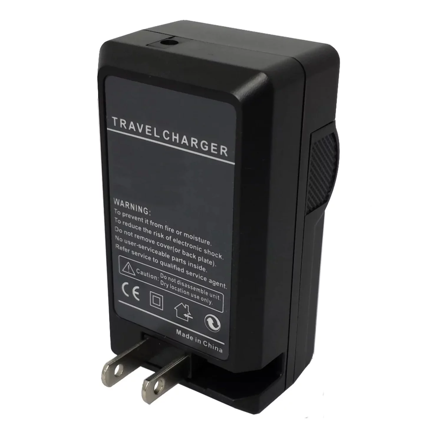 Batteries N Accessories BNA-WB-131 Digital Camera Battery Charger - Replacement for Uniross Charger, Compatible with Kodak CR-V3 Battery - 110/220V Fold-in Plug with Car  EU adapters