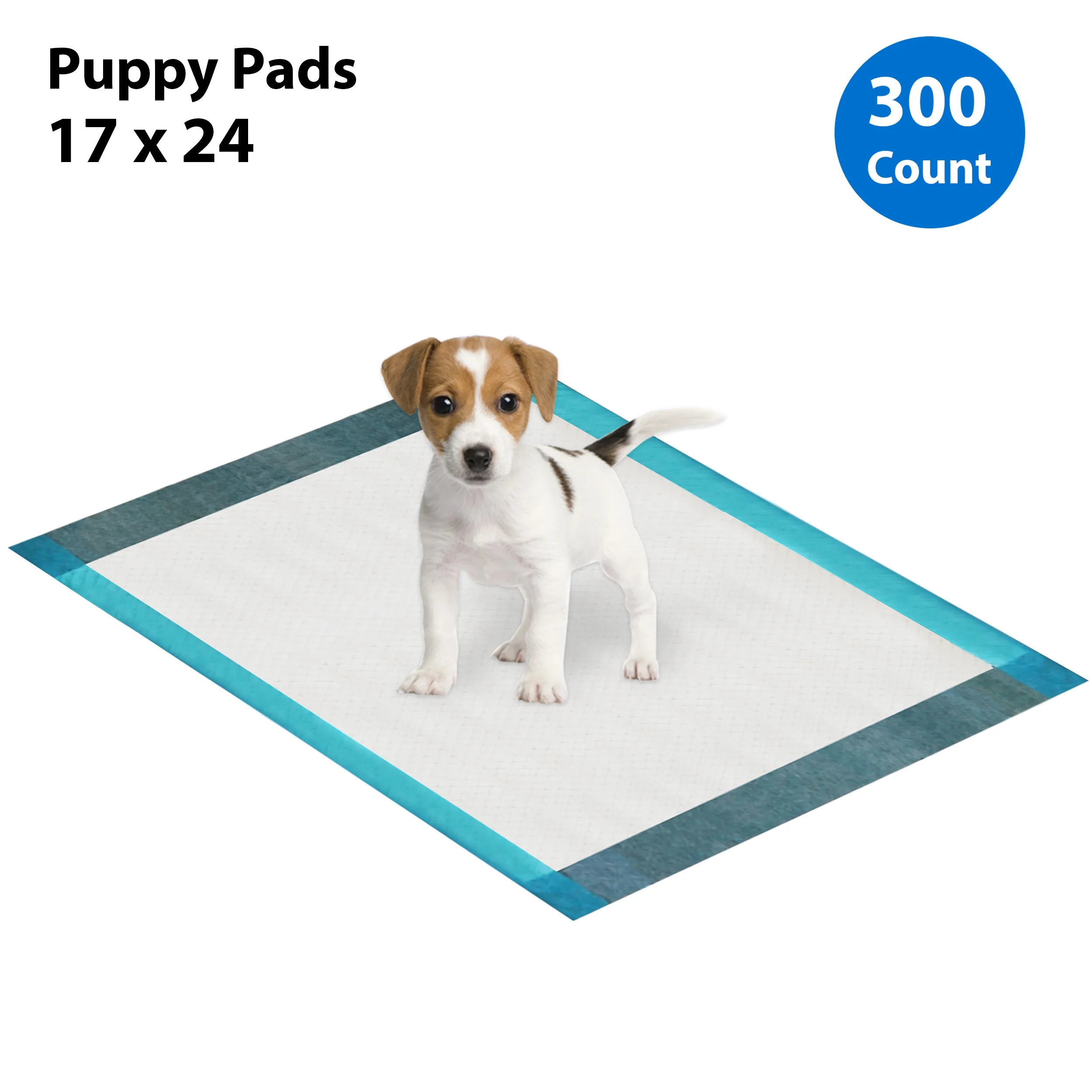 Platinum Care Pads Disposable Pet Training Puppy Pads Size 17x24 Case of 300