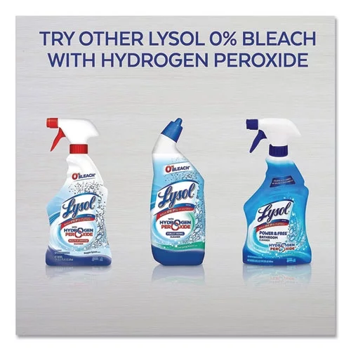 Bathroom Cleaner With Hydrogen Peroxide, Cool Spring Breeze, 22 Oz Trigger Spray Bottle | Bundle of 5 Each