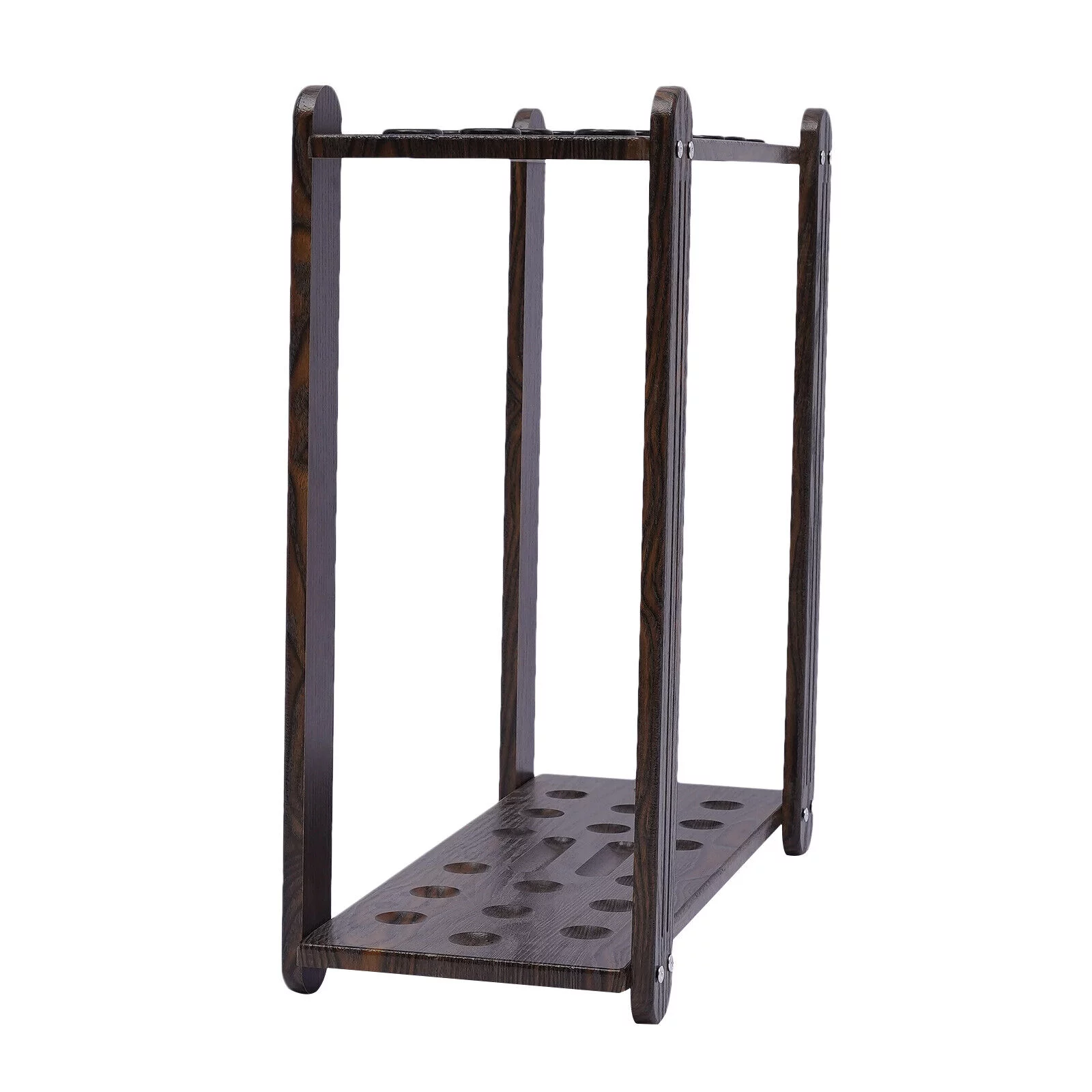 18-Hole Golf Club Display Holder Golf Putter/Pool Cue Stick Storage Organizer